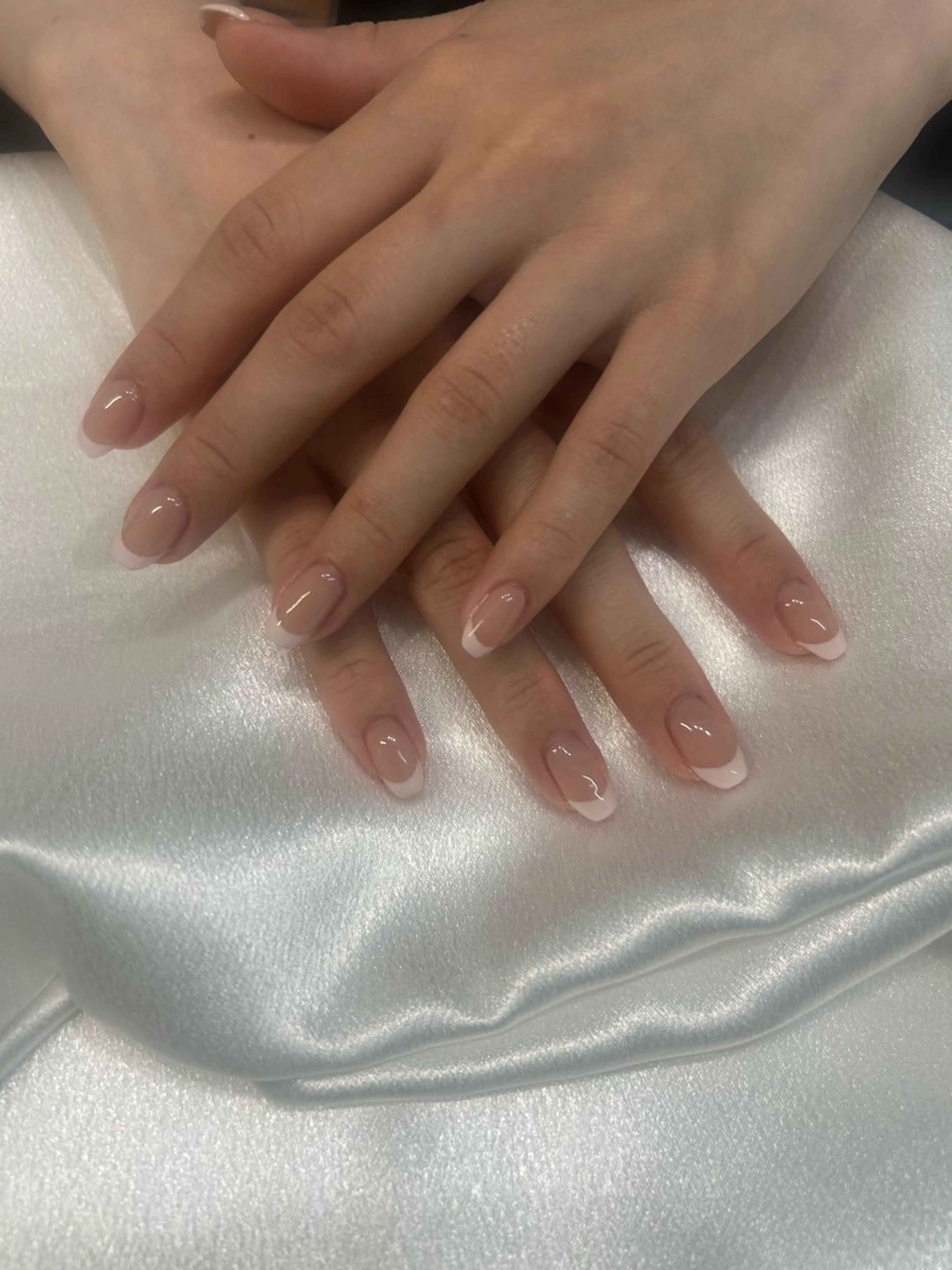 ネイル ハンドネイル 𝚜𝚘𝚛𝚊/ 練習モデル様募集中のネイルデザイン