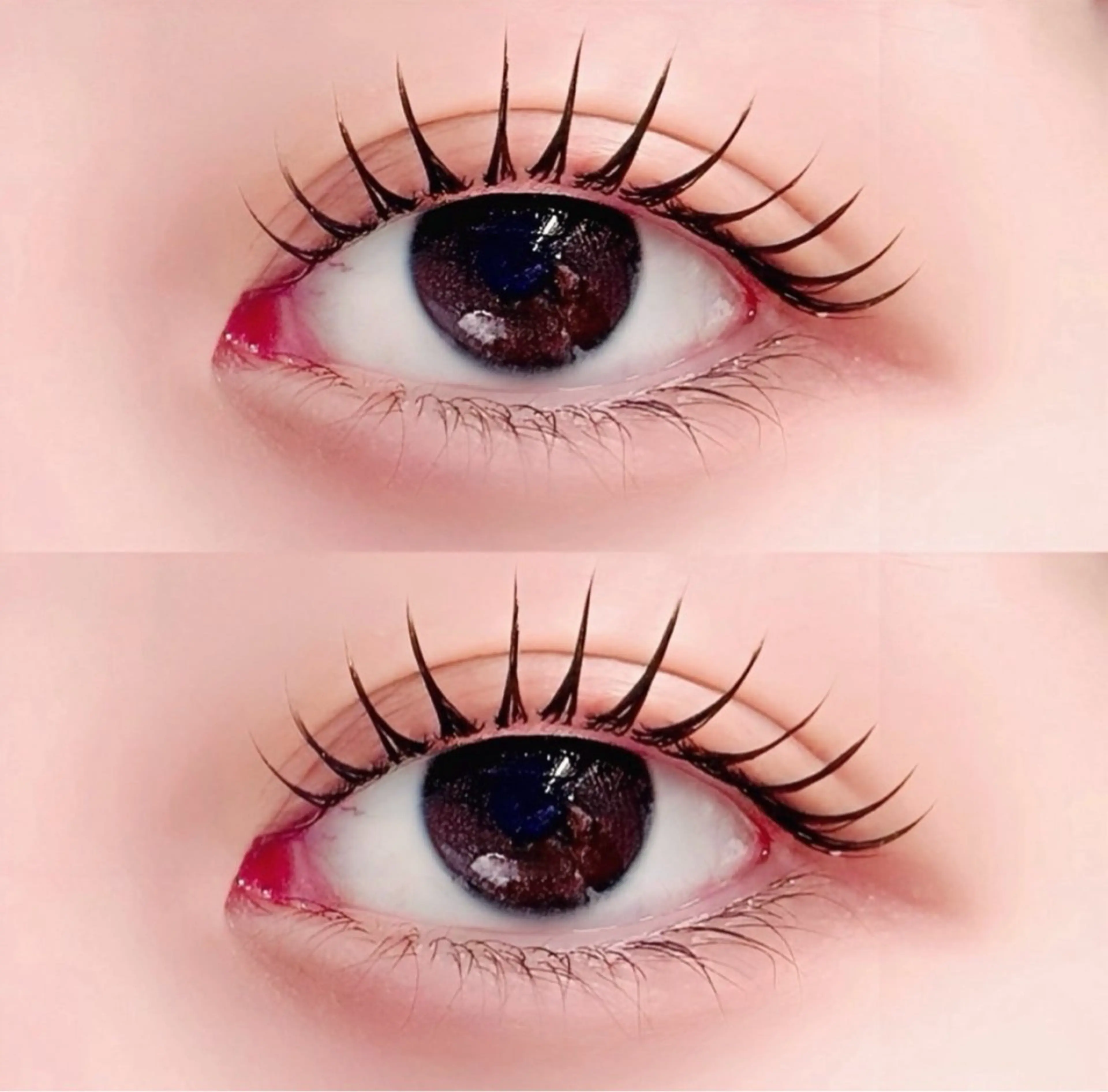 マツエク・マツパ マツパ NANAMI🖤 ‎のマツエク・マツパデザイン