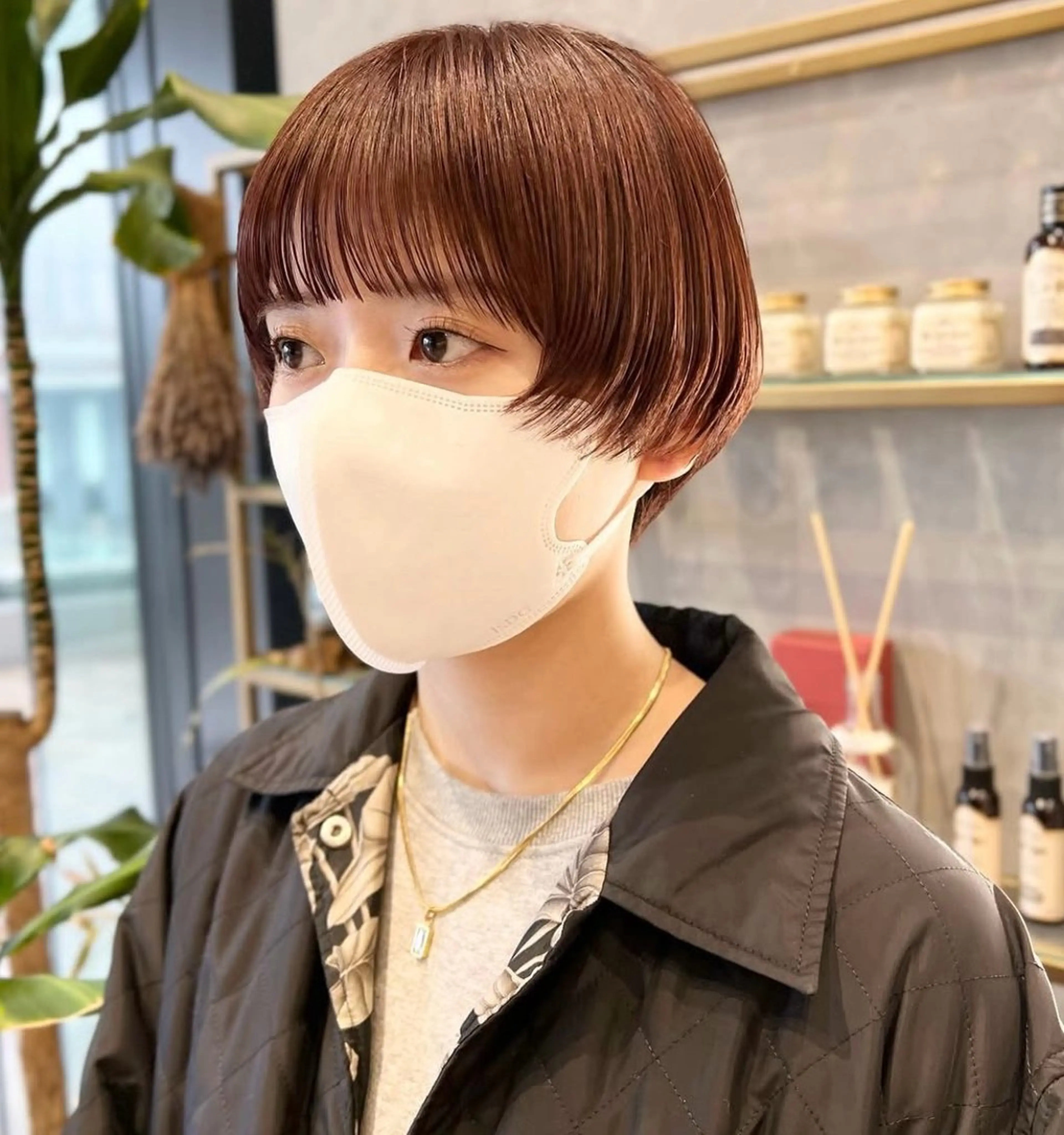 ショート 小顔ボブショート🌸 hinakoのヘアスタイル