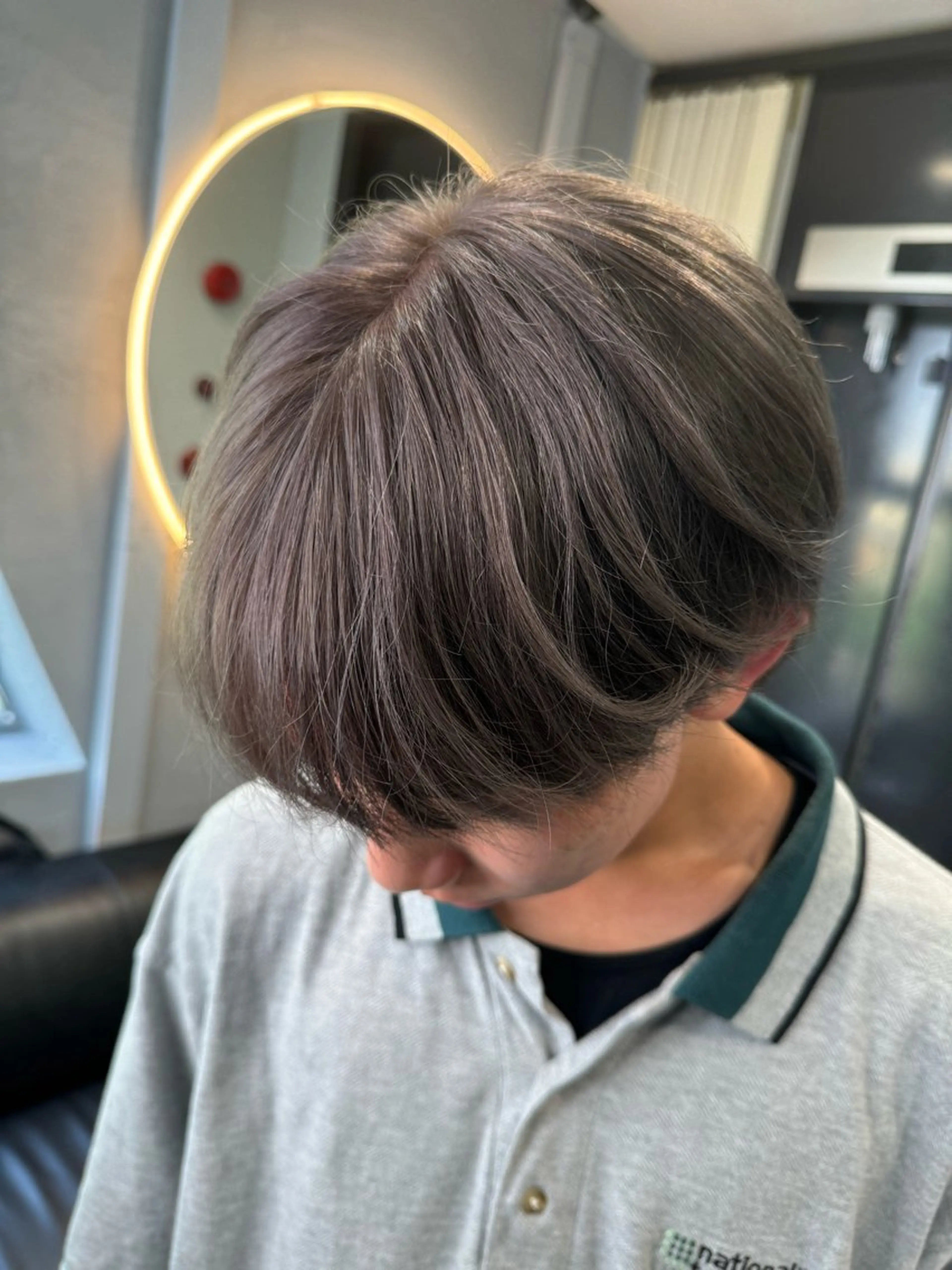 カラー メンズ dao/ミルクティー /ブラウン/ブロンドのヘアスタイル