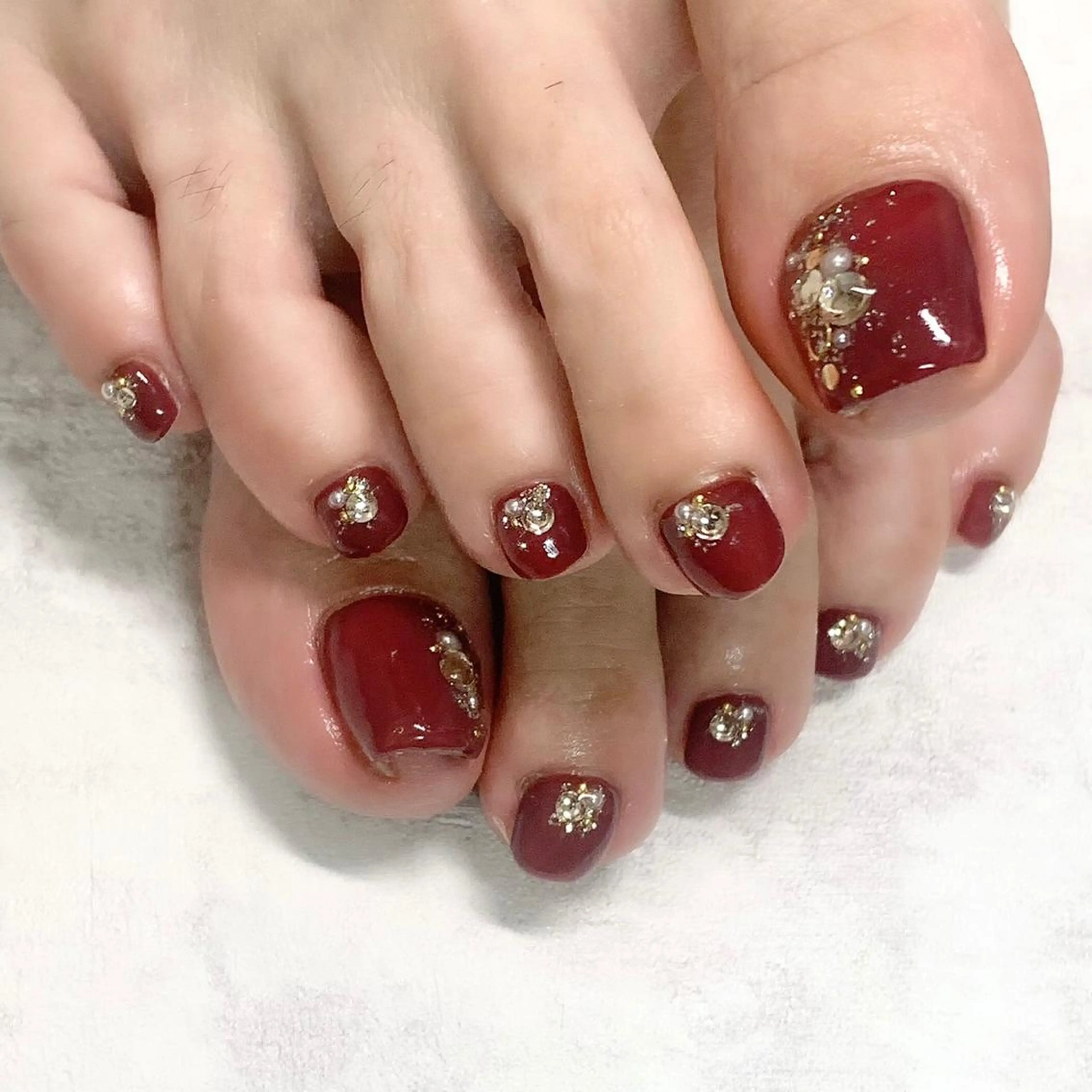 フットワンカラー(オフ込み)の写真