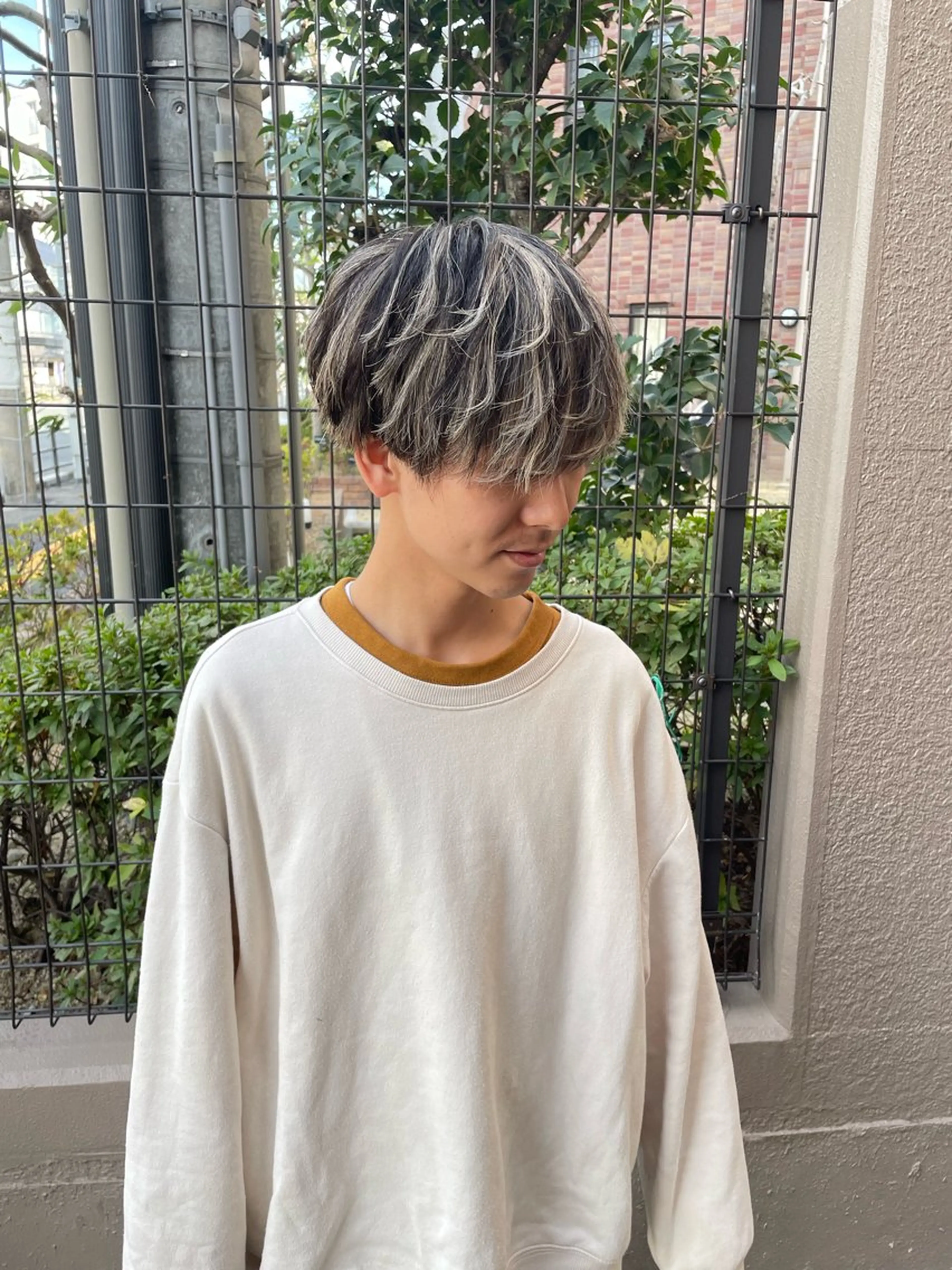 メンズ 椙本健太 シールエクステのヘアスタイル