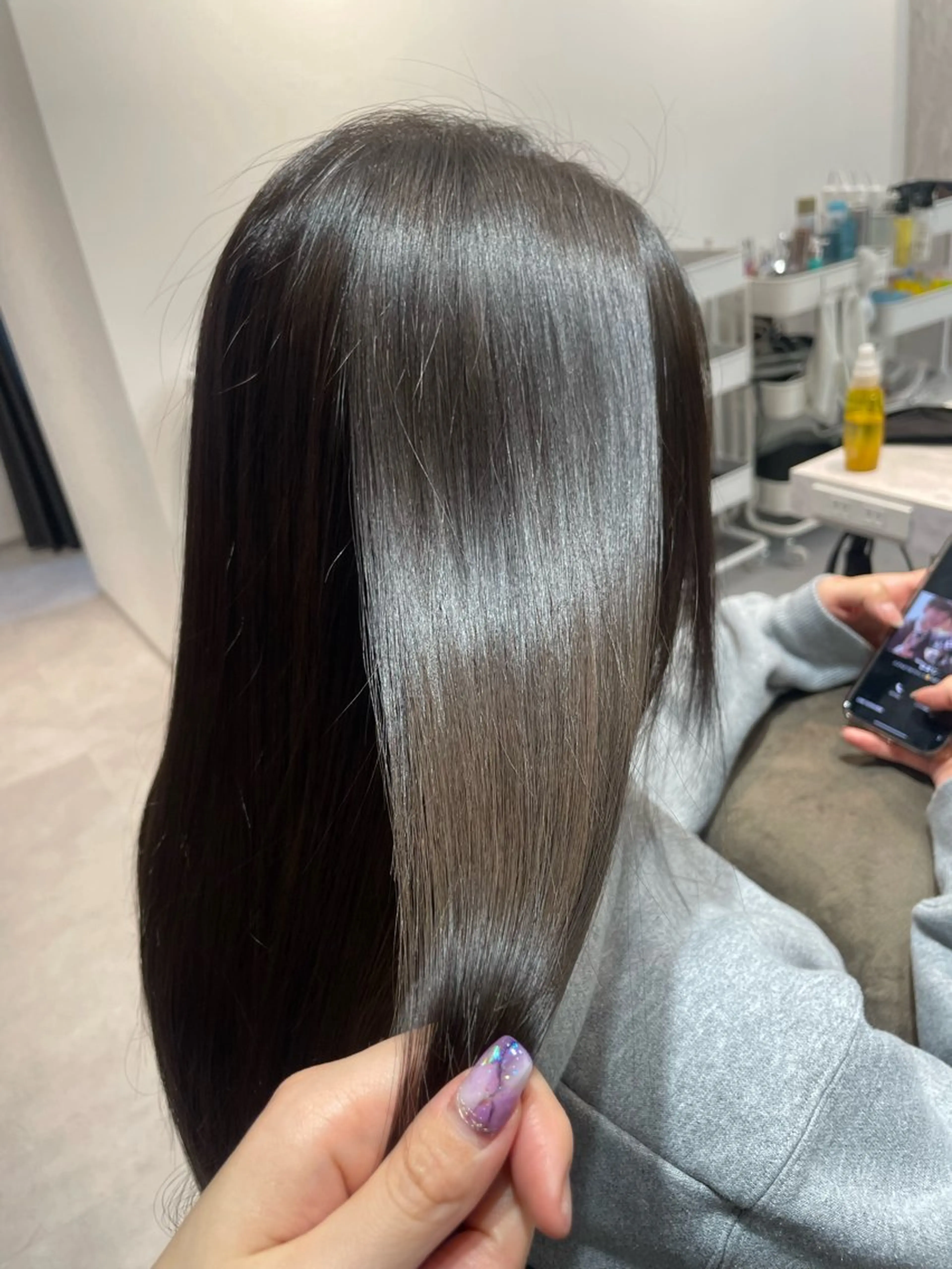 ロング 🫧ボブ/艶髪カラー 伊原修子のヘアスタイル