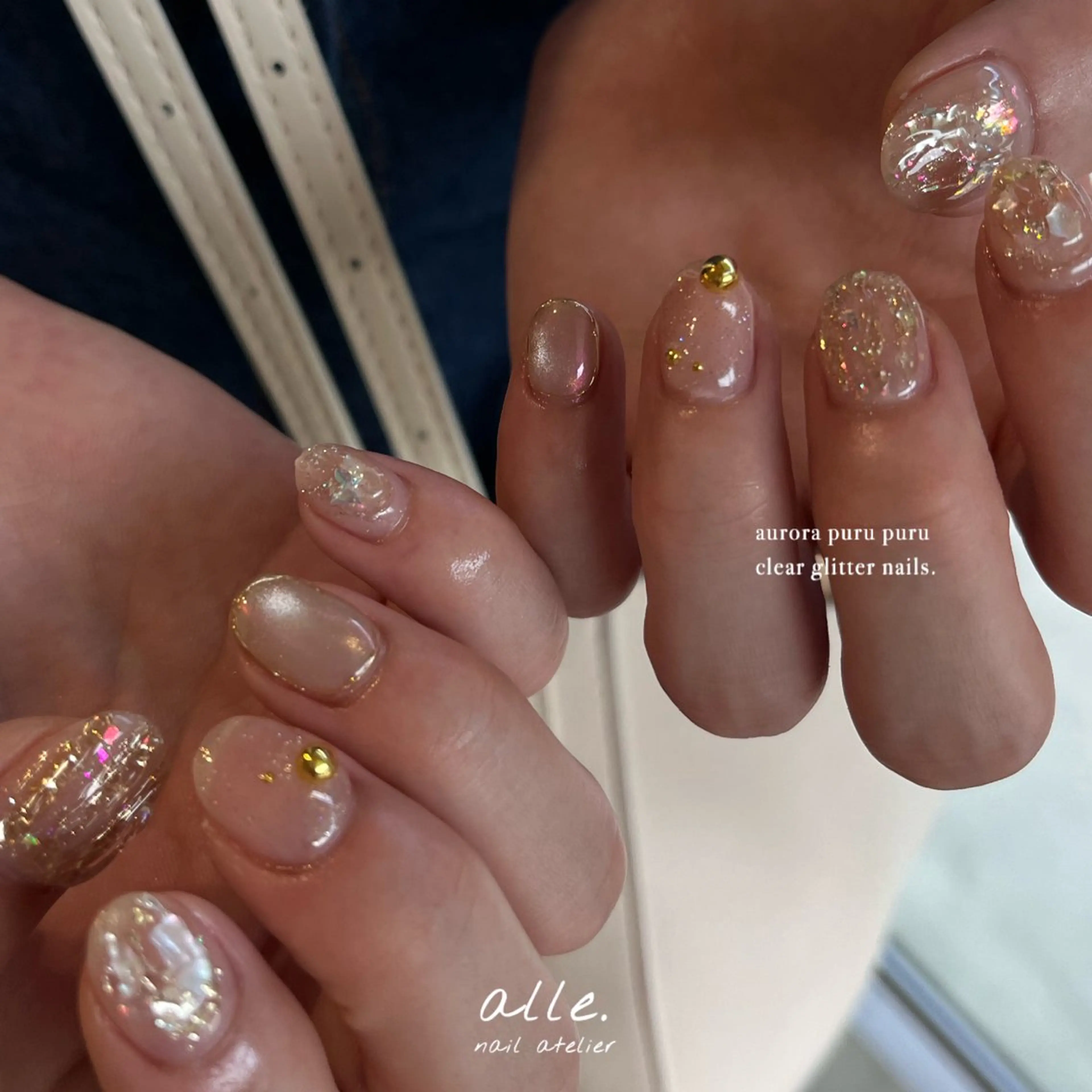 ネイル ハンドネイル atelier alle.のネイルデザイン