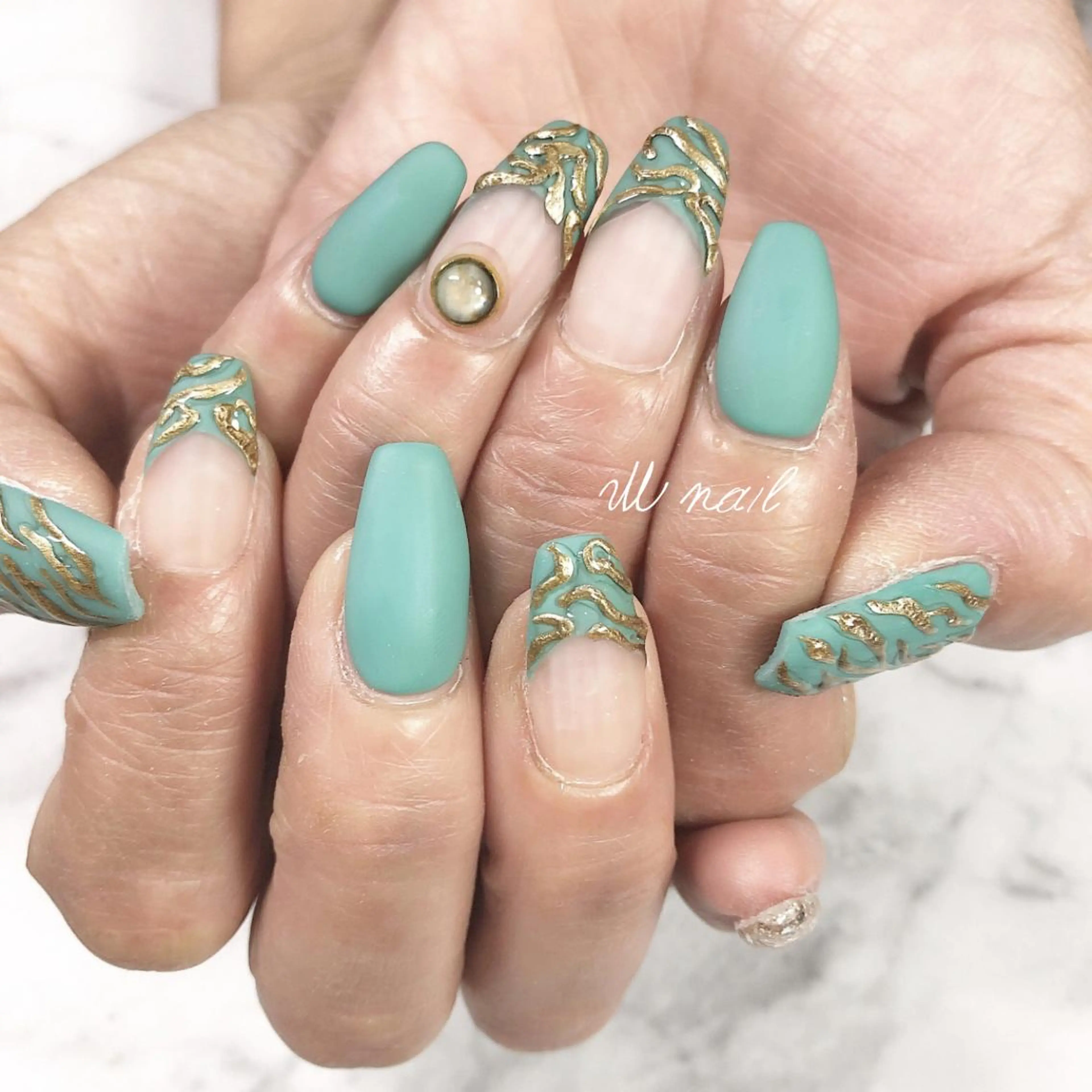 ネイル 持ち込み ハンドネイル M　nail所属・M nailのネイルデザイン