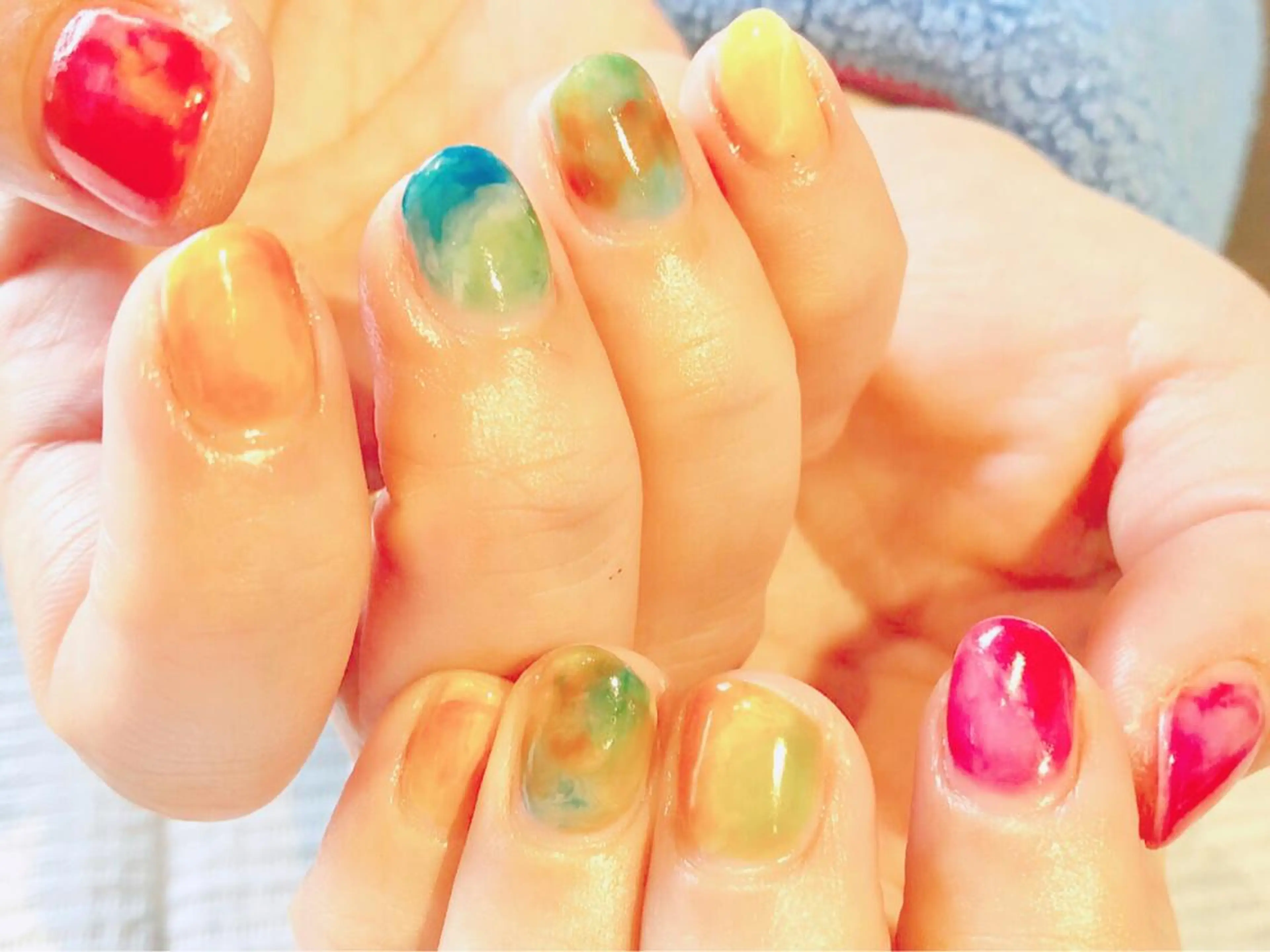 ネイル ニュアンスネイル TRAM-nail moriizumiのネイルデザイン