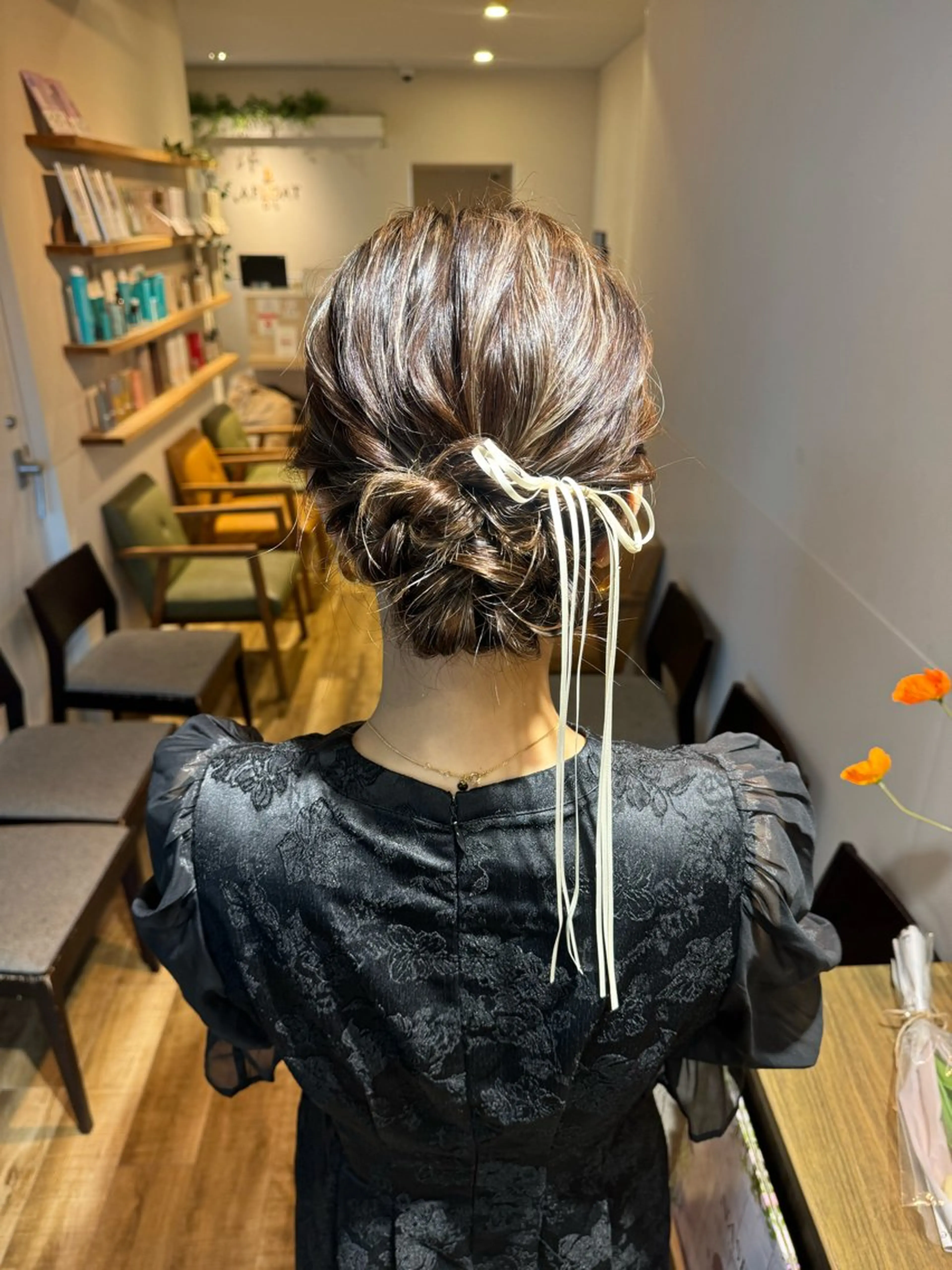 ヘアアレンジ ヘアセット⌇艶カラー 🫧⌇Nanahoのヘアスタイル