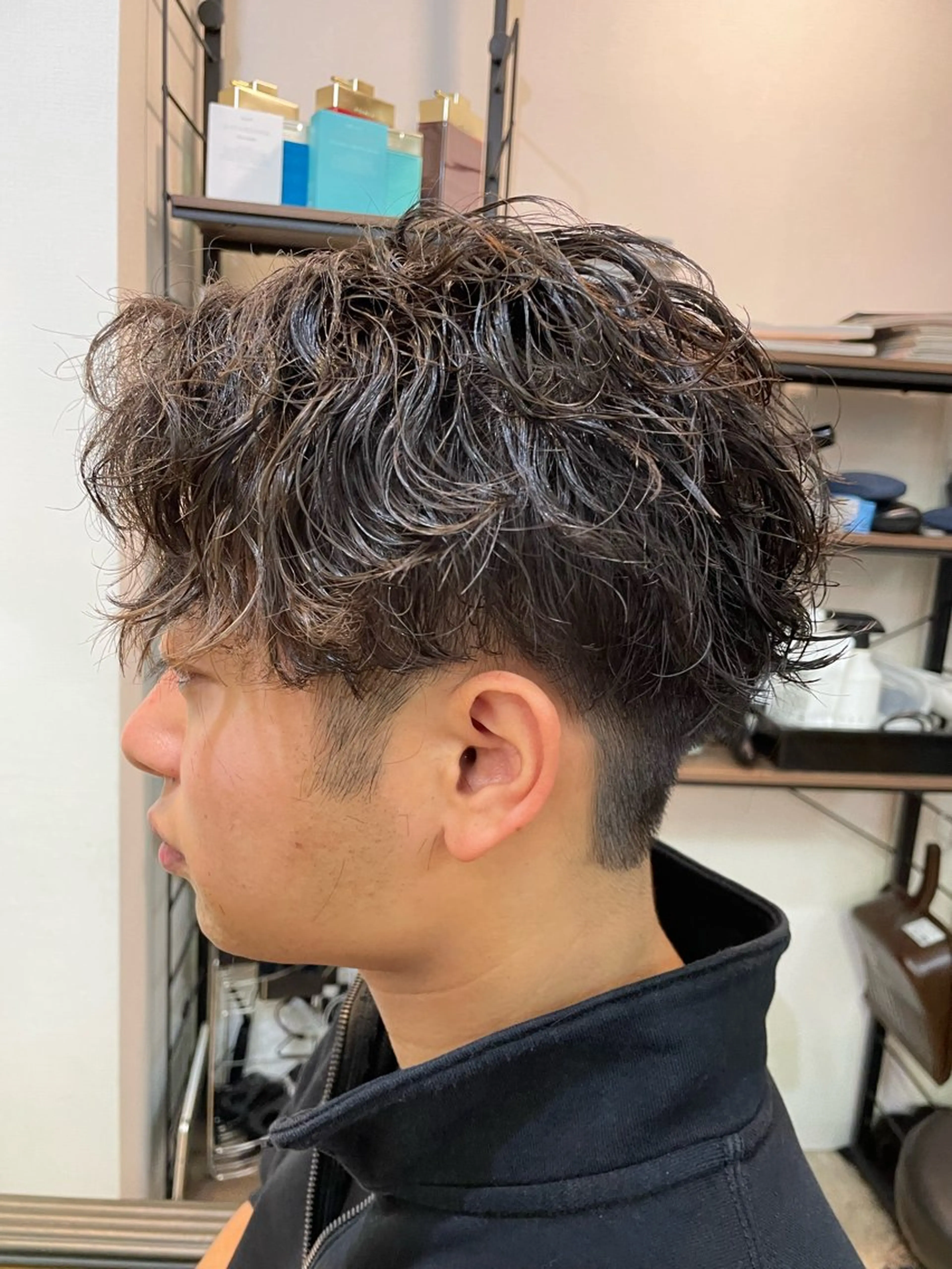パーマ メンズ 堀込 昭吾☆特別価格☆のヘアスタイル