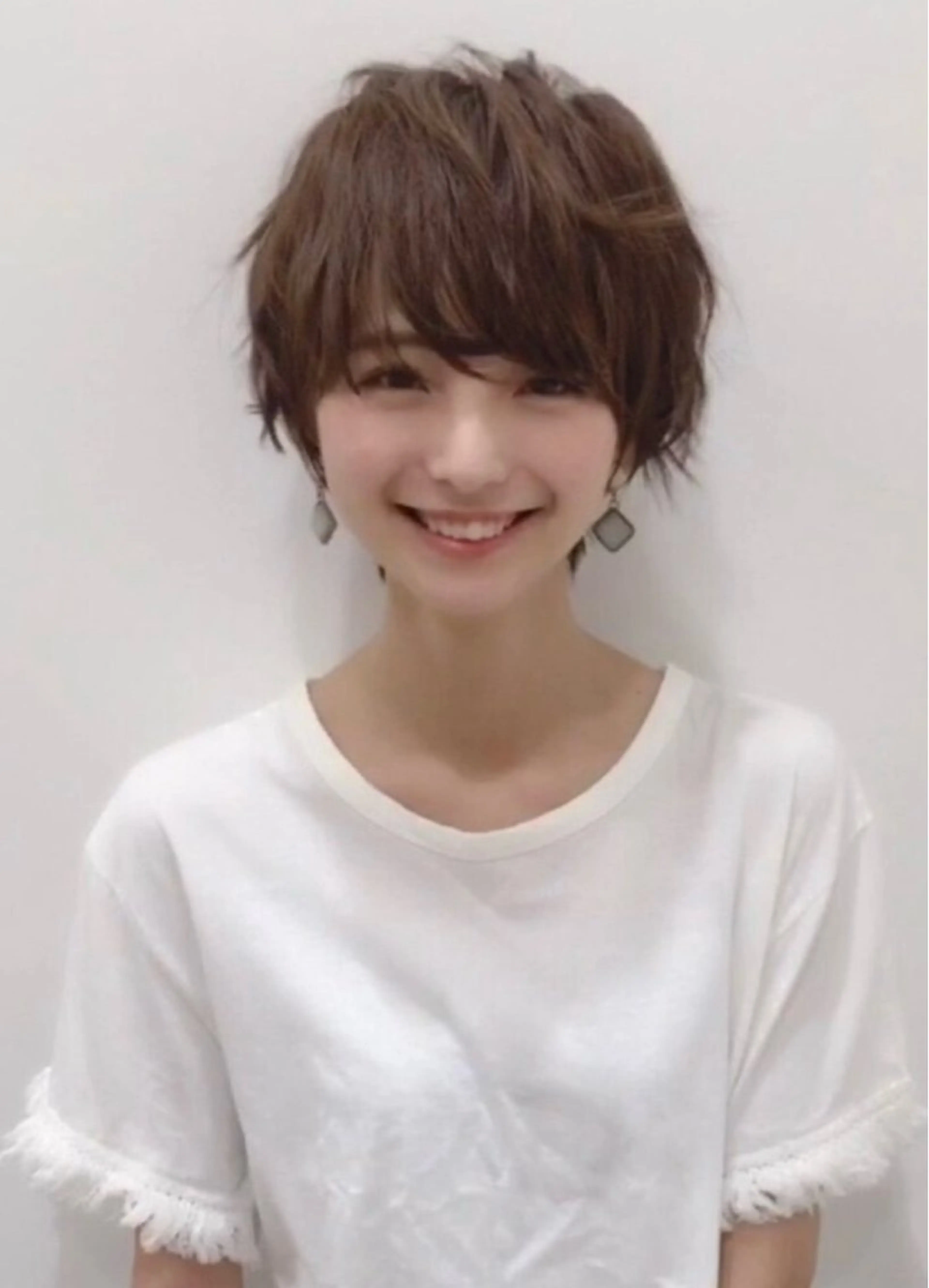 ショート カラー ショートヘア カット ヘアカラー 白髪ぼかし/メイク 40代以上の女性限定のヘアスタイル
