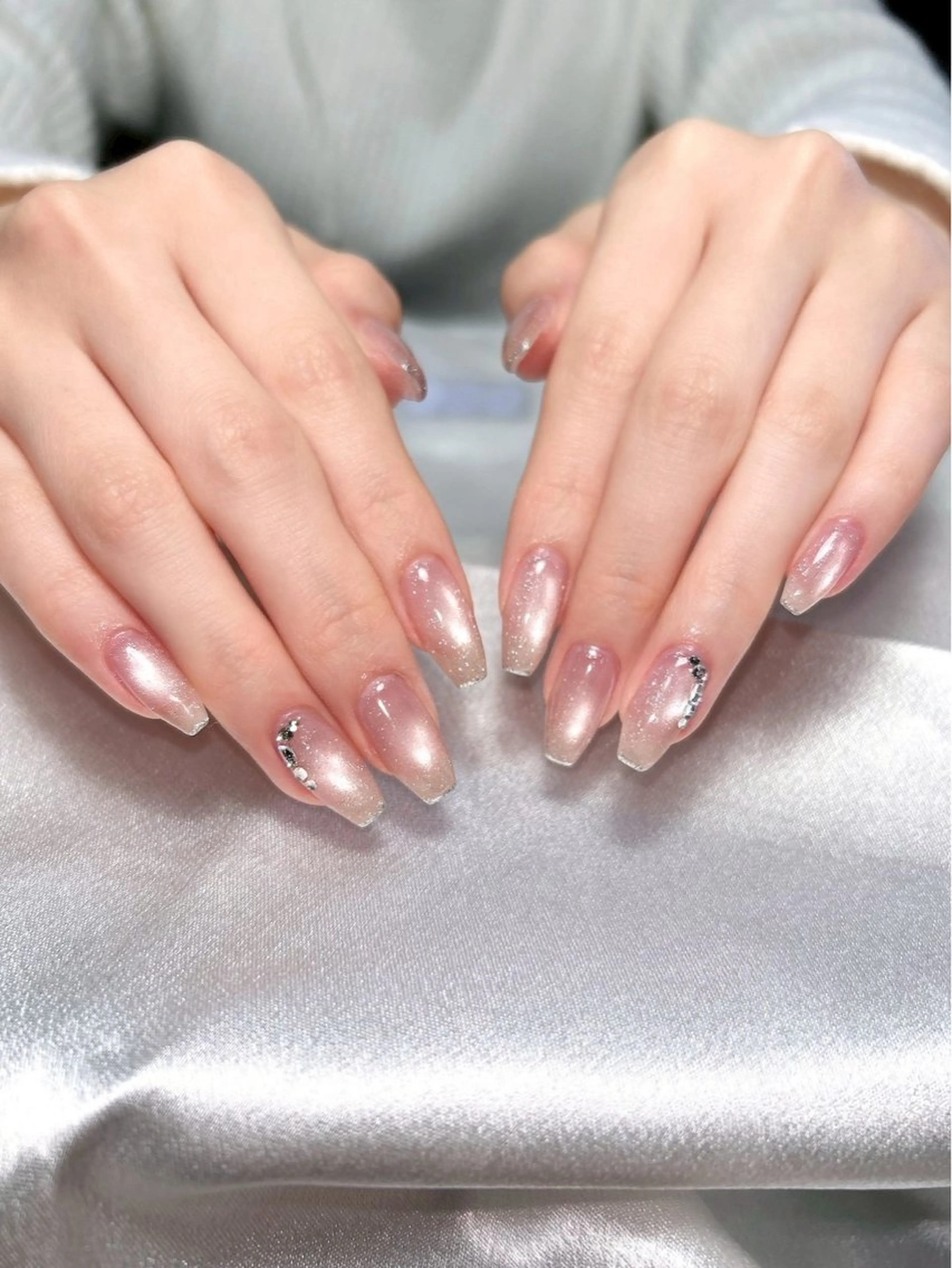 ネイル 【ちゅるん韓国🪄】 Aina🤍のネイルデザイン