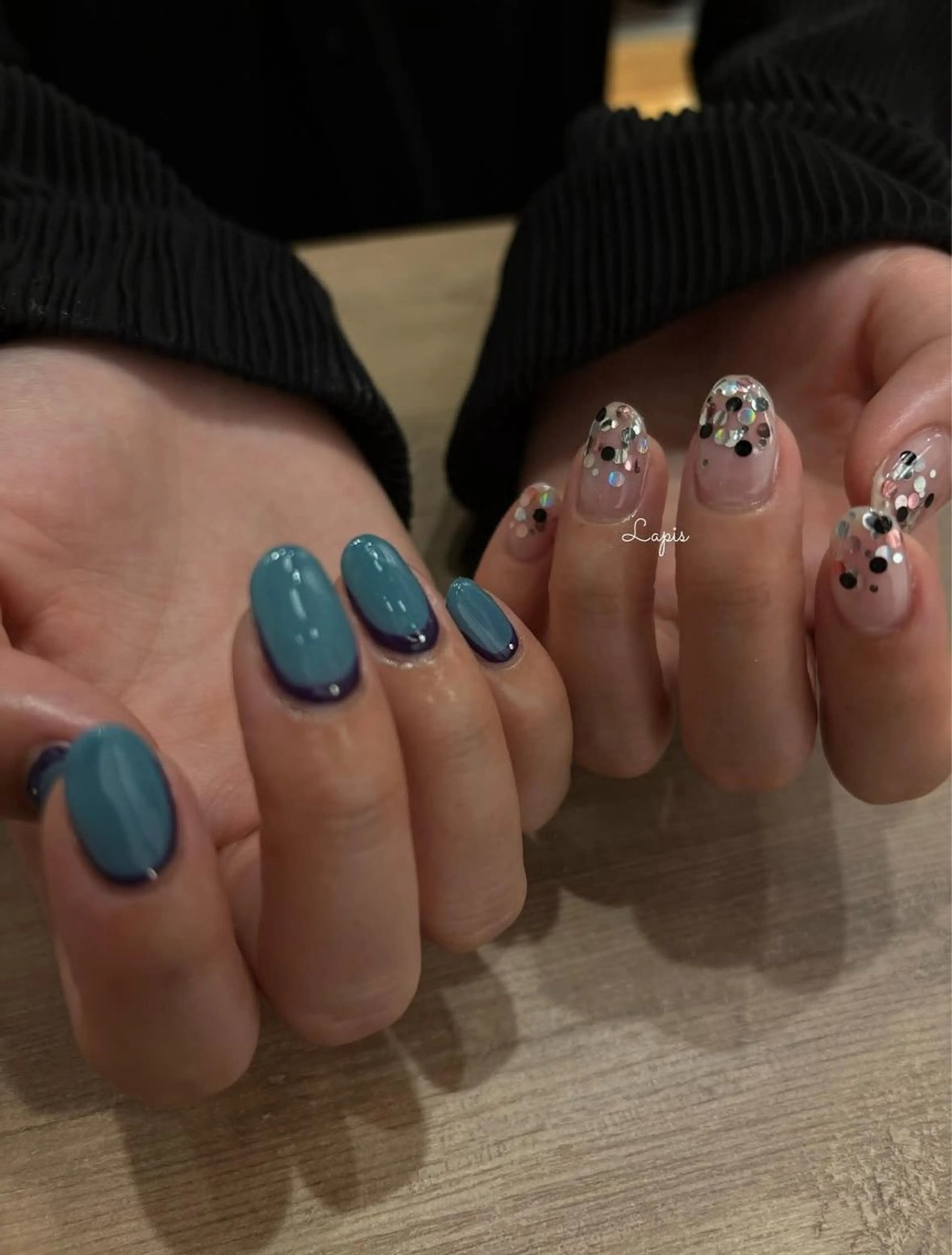 ネイル ハンドネイル Lapis *のネイルデザイン
