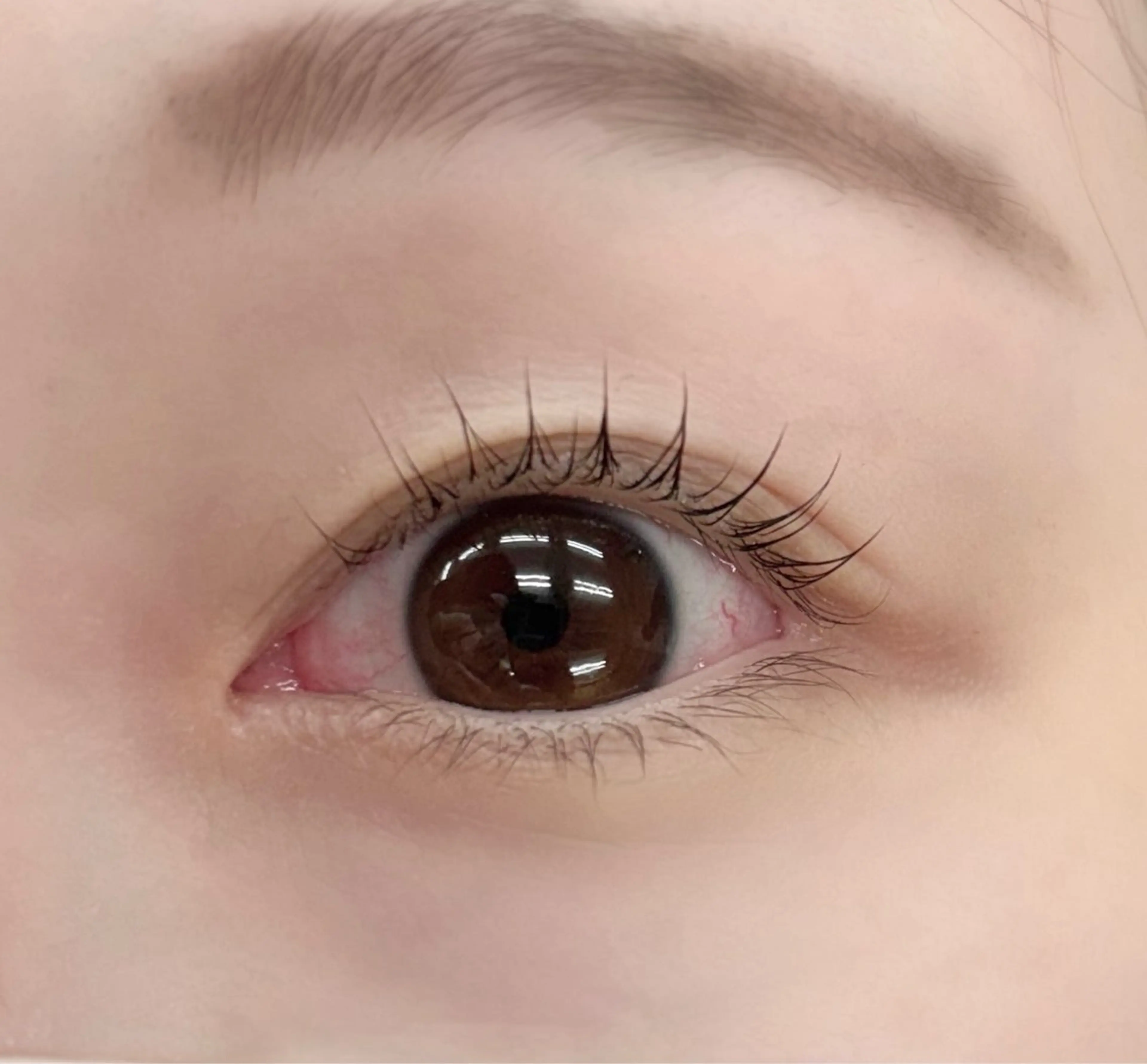 マツエク・マツパ キュート ナチュラル 心 【EYELA】のマツエク・マツパデザイン