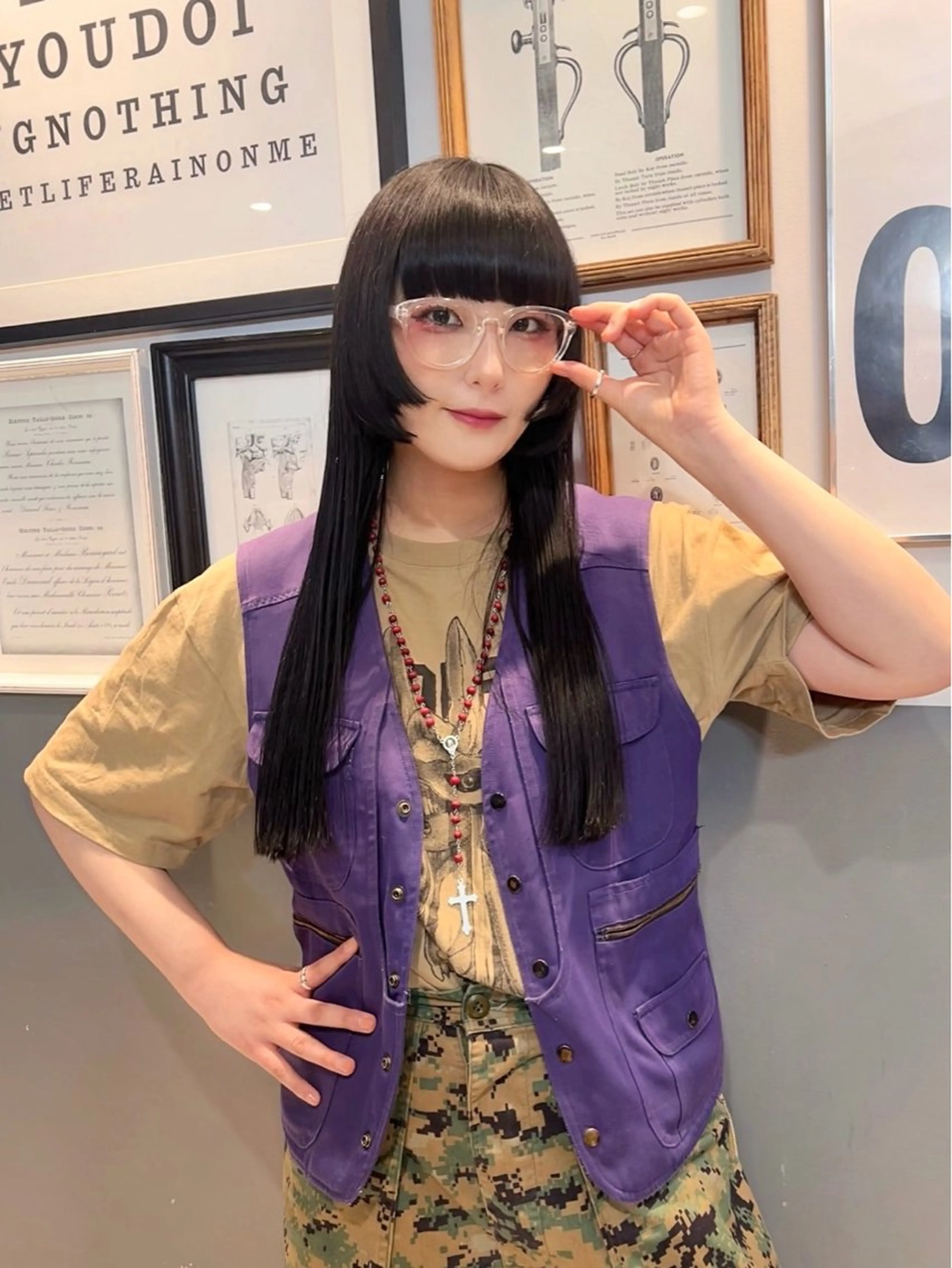 ロング カラー カット トリートメント 優作 〜圧倒的信頼〜のヘアスタイル