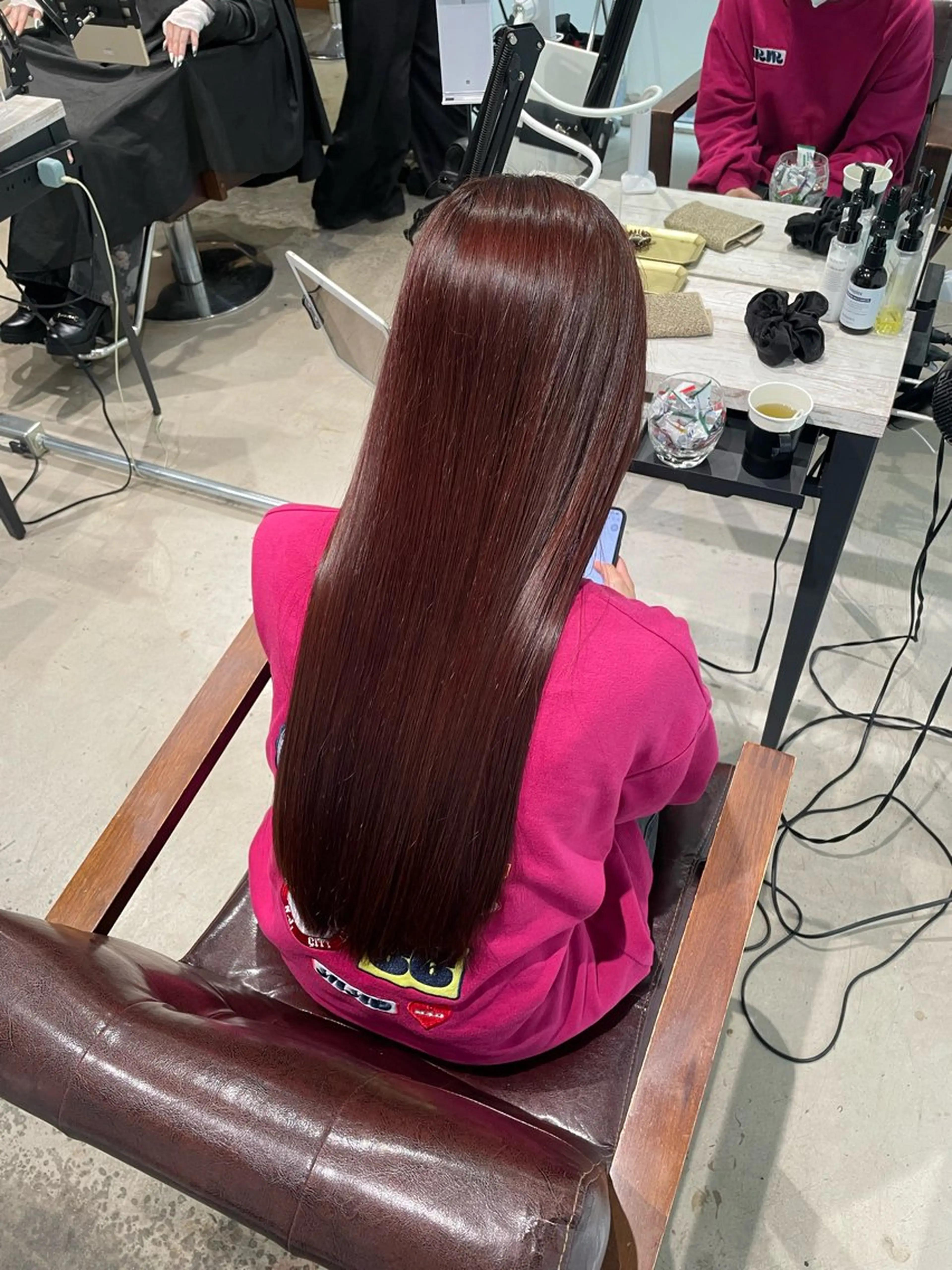 ロング カラー 🍫ハイトーン✖︎ 髪質改善🍫柴田のヘアスタイル