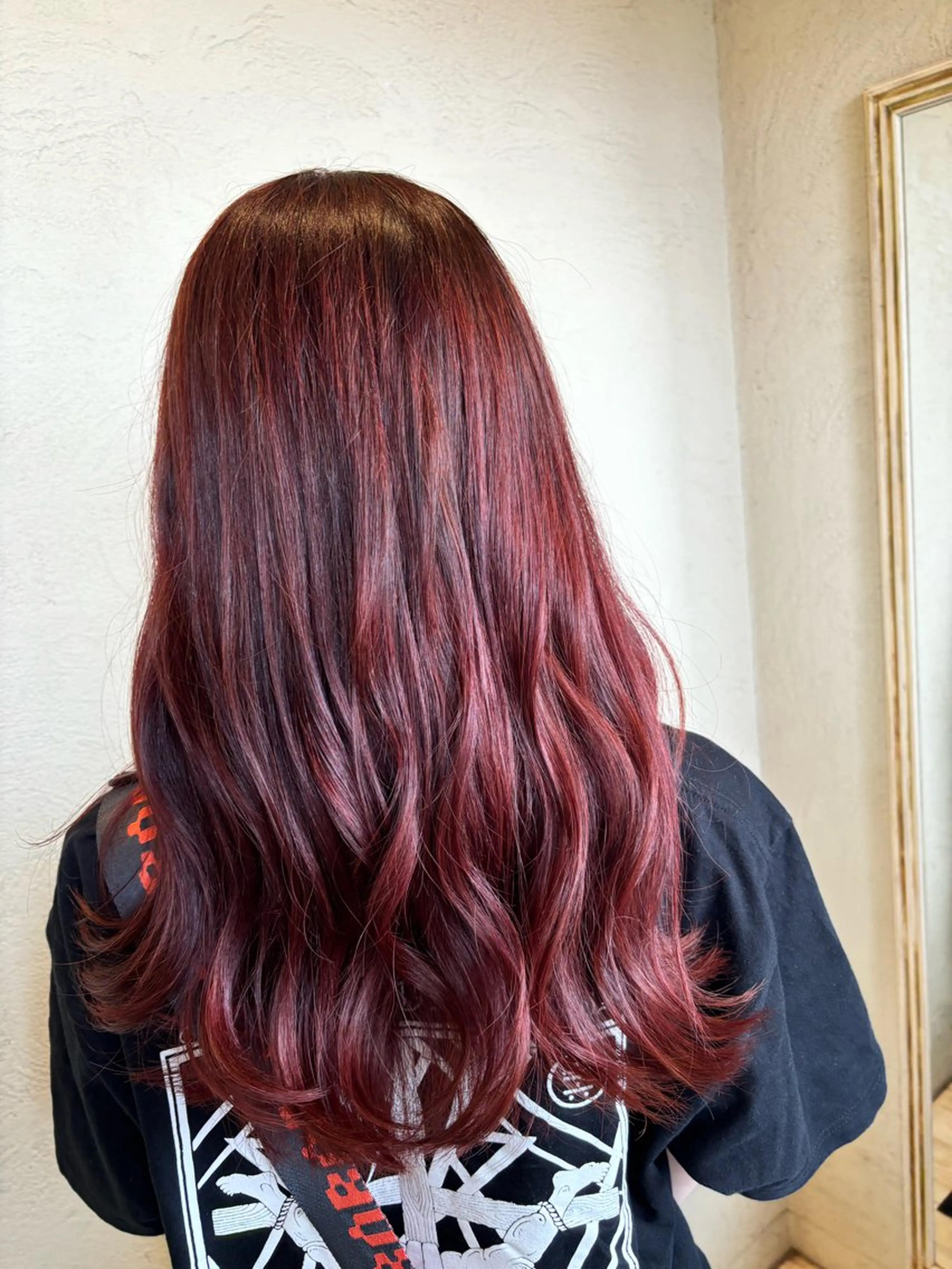 ロング ルプラボウ／艶カラー ／髪質改善／アサミのヘアスタイル