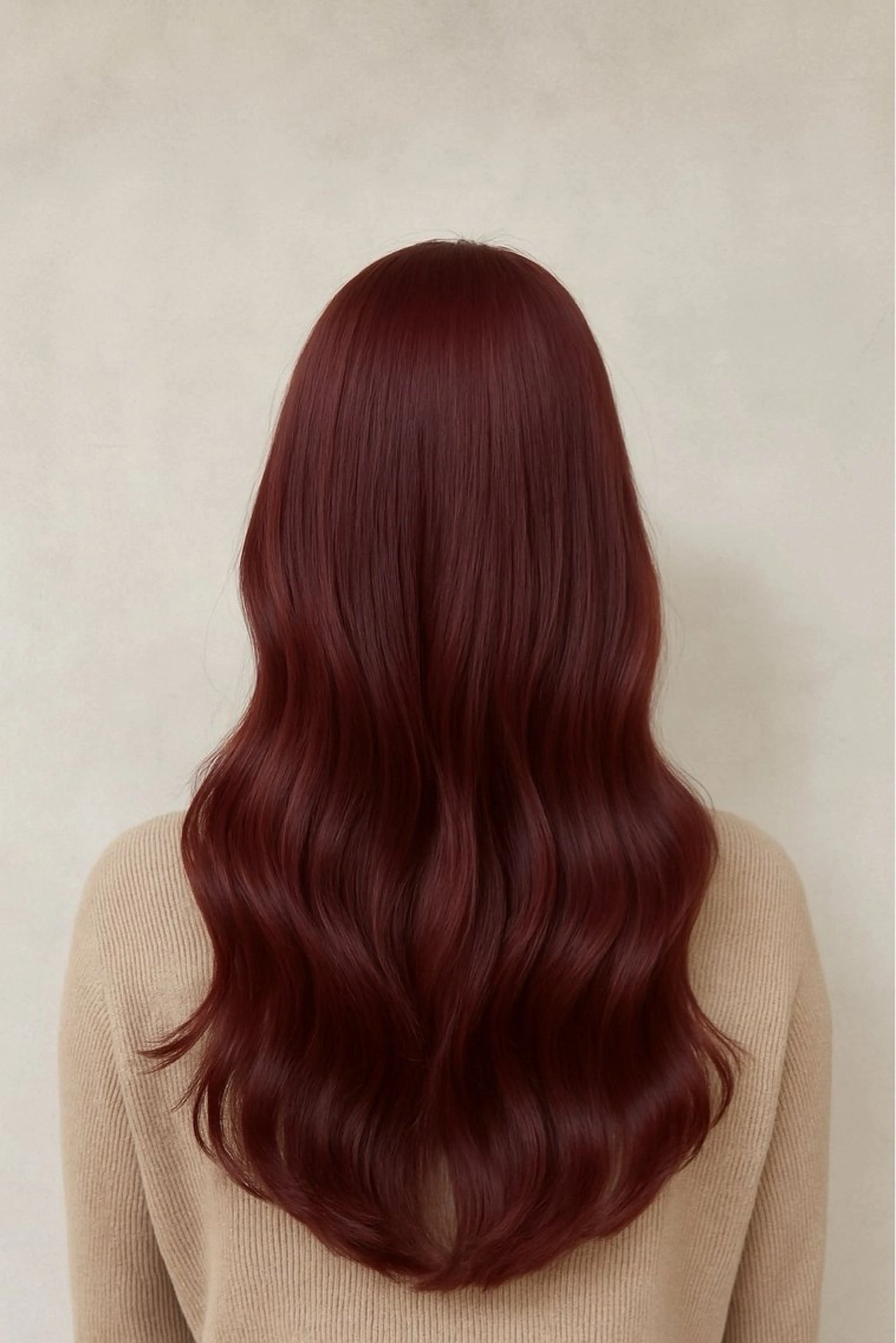 ロング カラー 縮毛矯正 山本 優音のヘアスタイル