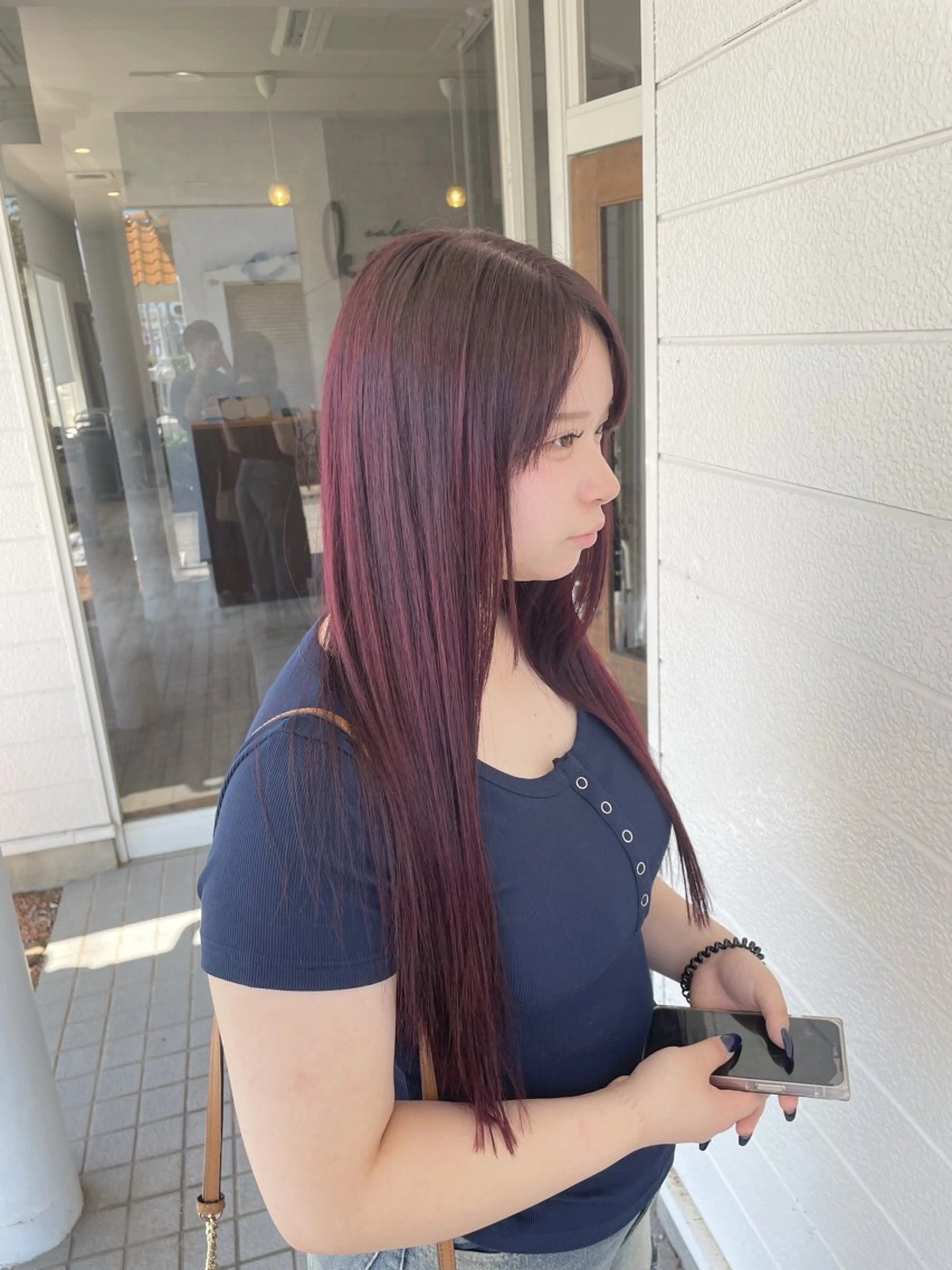 カラー レッドカラー 🫧透明感カラー🫧 加茂丈登のヘアスタイル