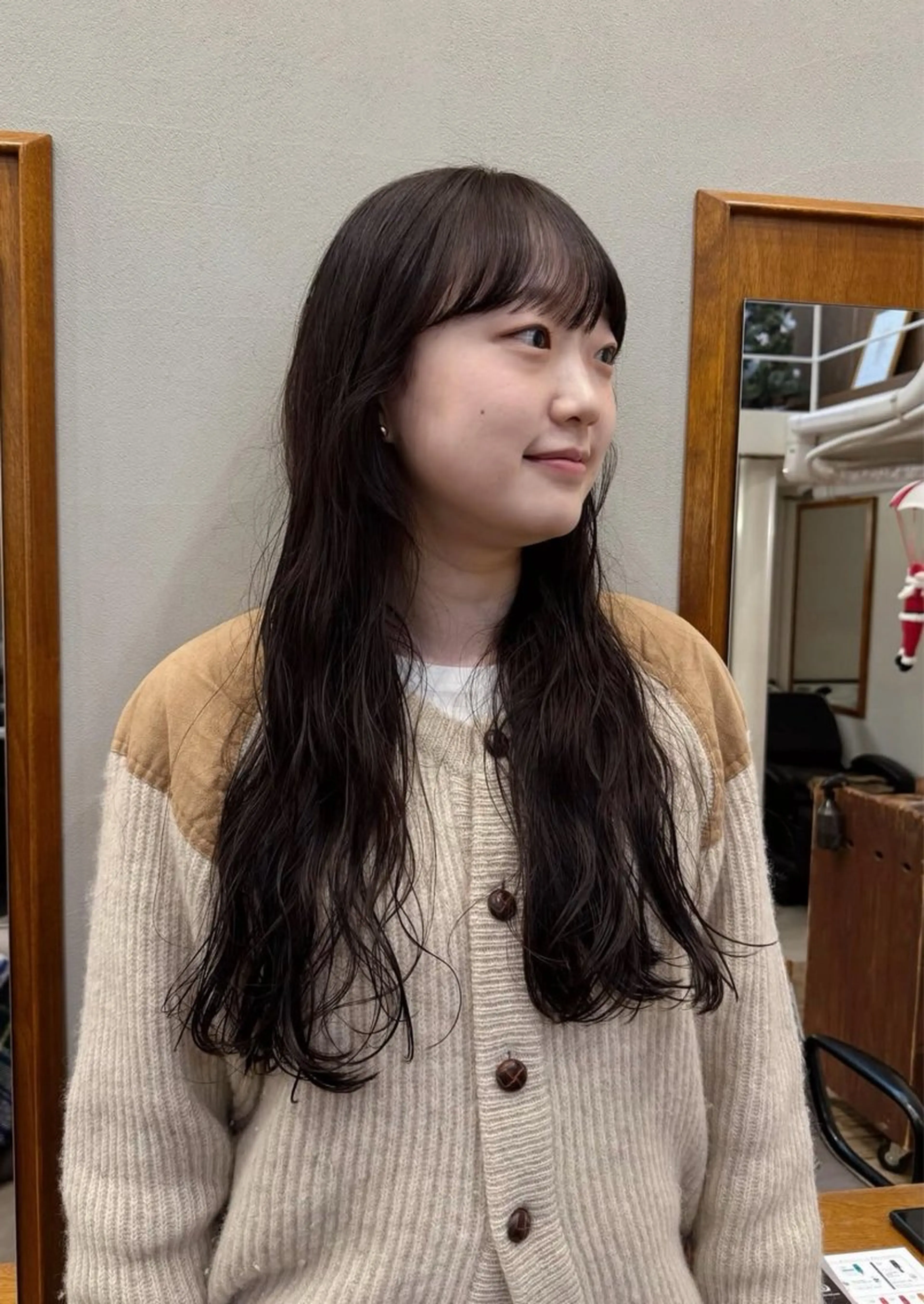 ロング パーマ カット パーマ ロングパーマ🌀 あきとのヘアスタイル