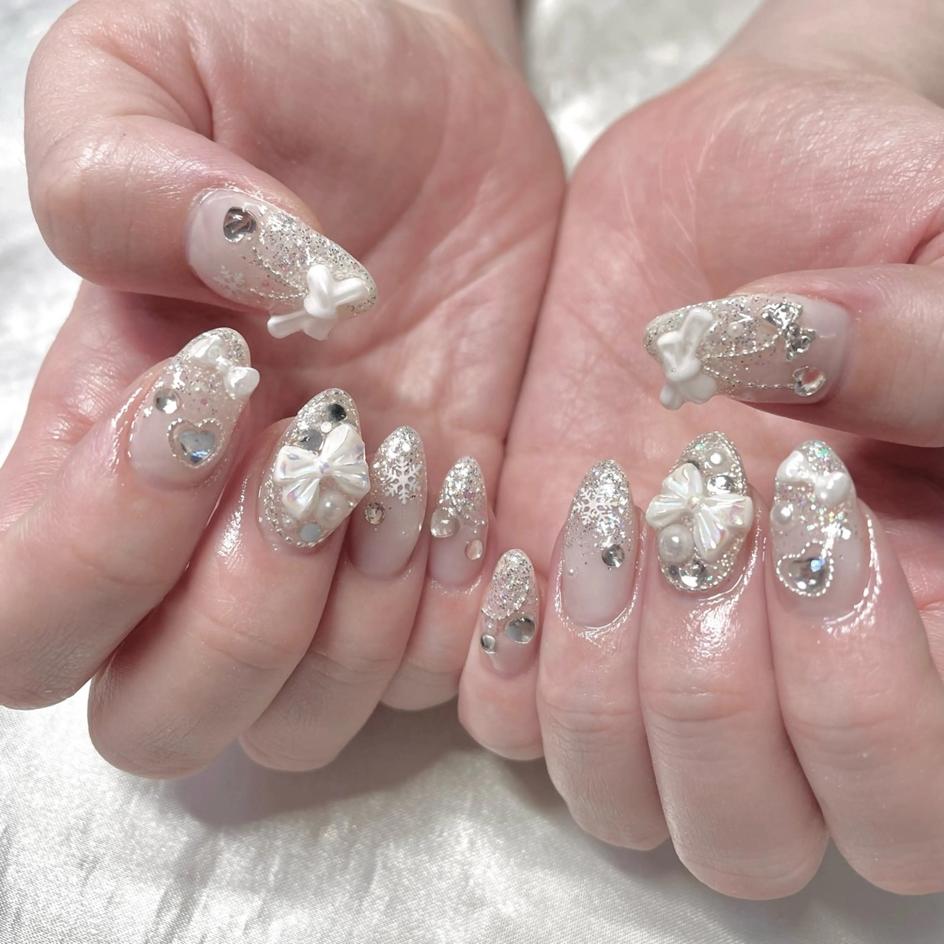 ネイル 長さ出し ハンドネイル RUMI nailのネイルデザイン