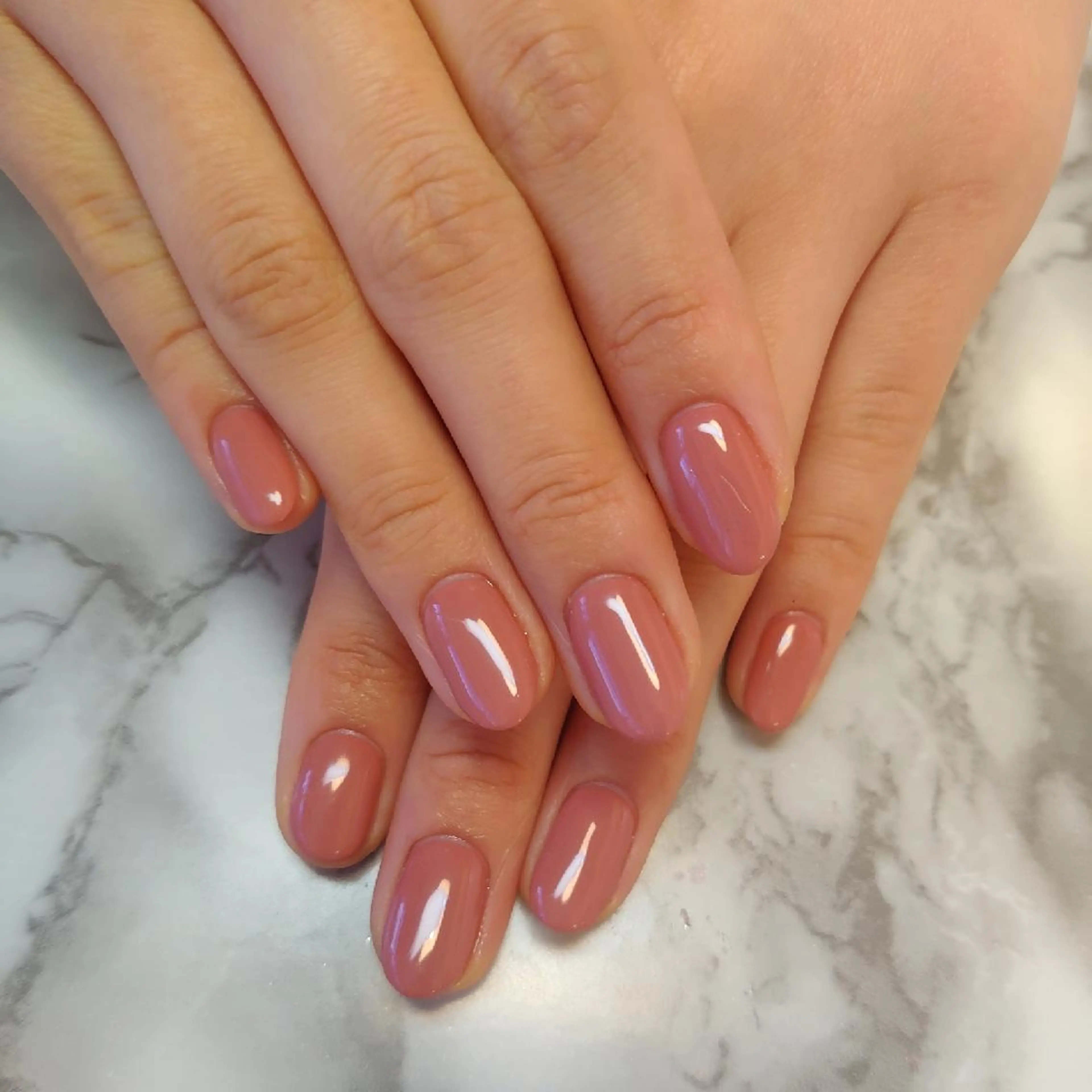 ネイル ワンカラーネイル ジェヌインネイル 河内のネイルデザイン