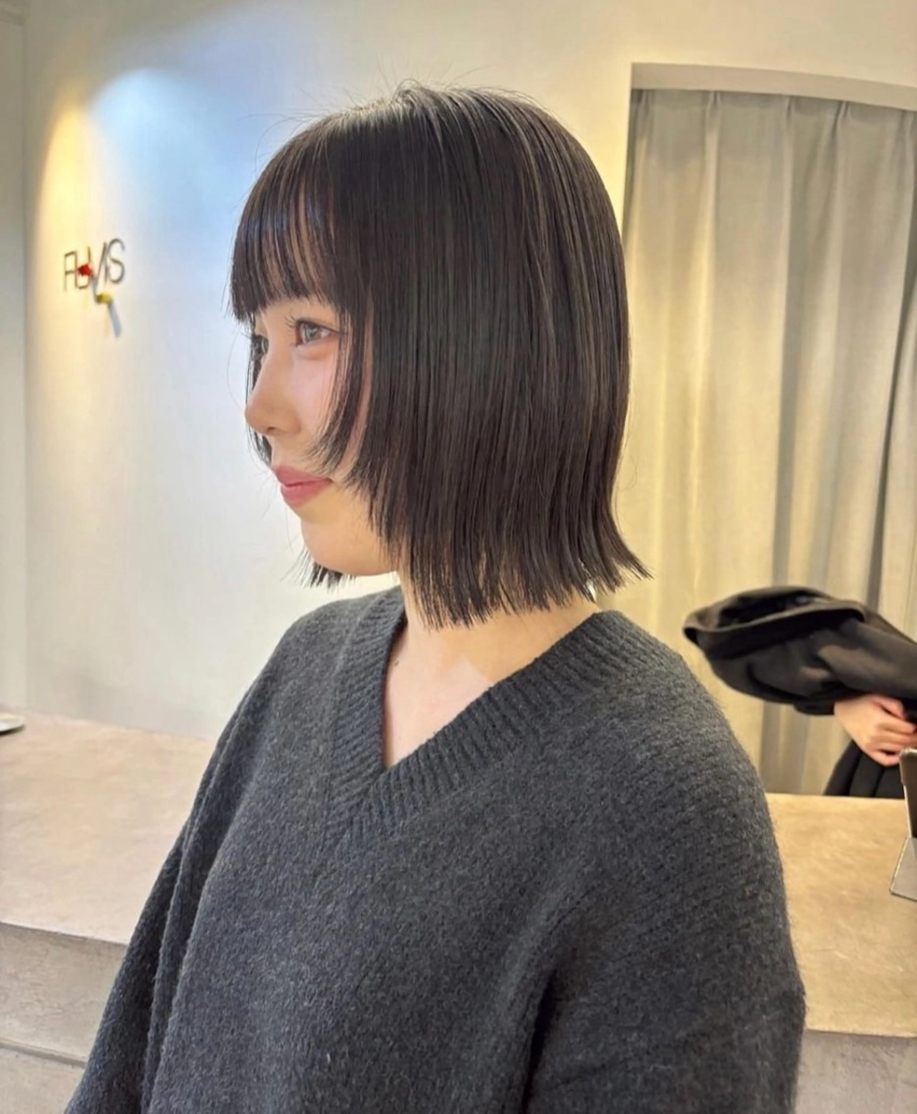 カラー morita yunaのヘアスタイル