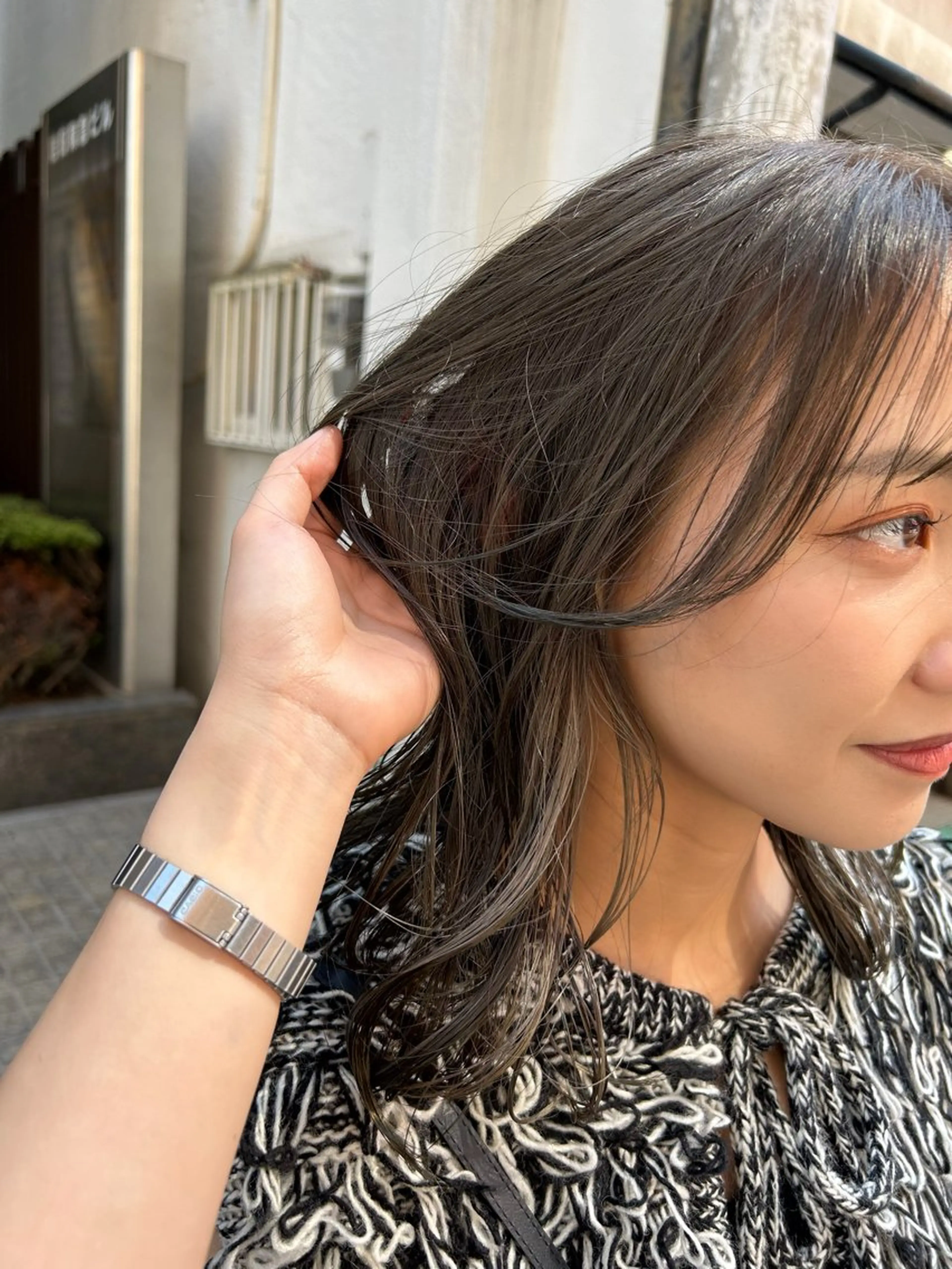 📀似合わせカット+カラー+前後トリートメント（マイクロバブルバブルシャンプー込み）の写真