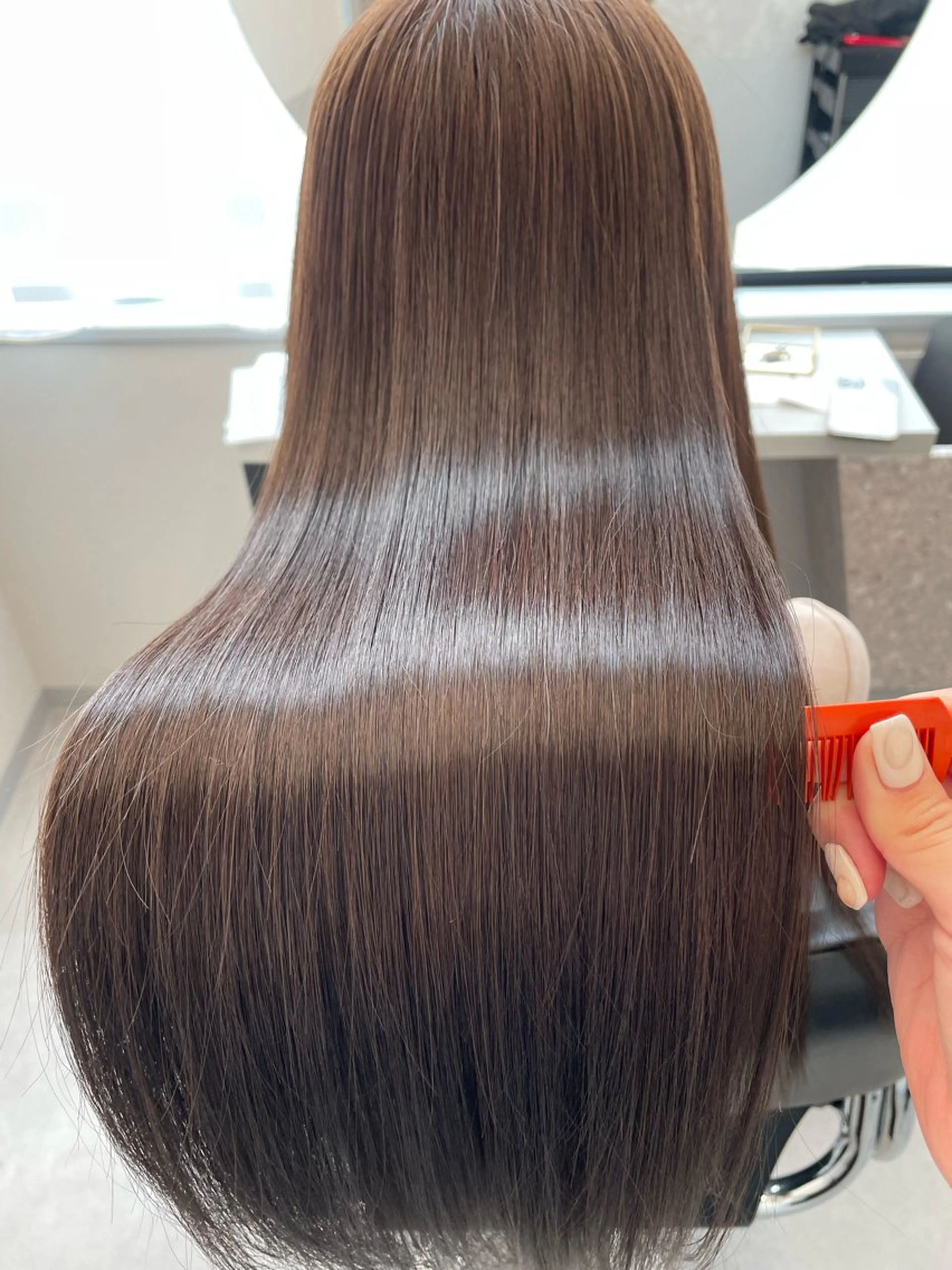 🌷minimo限定🌷【髪質改善Tri付き】美髪縮毛矯正➕カット💖28000⇒22400の写真