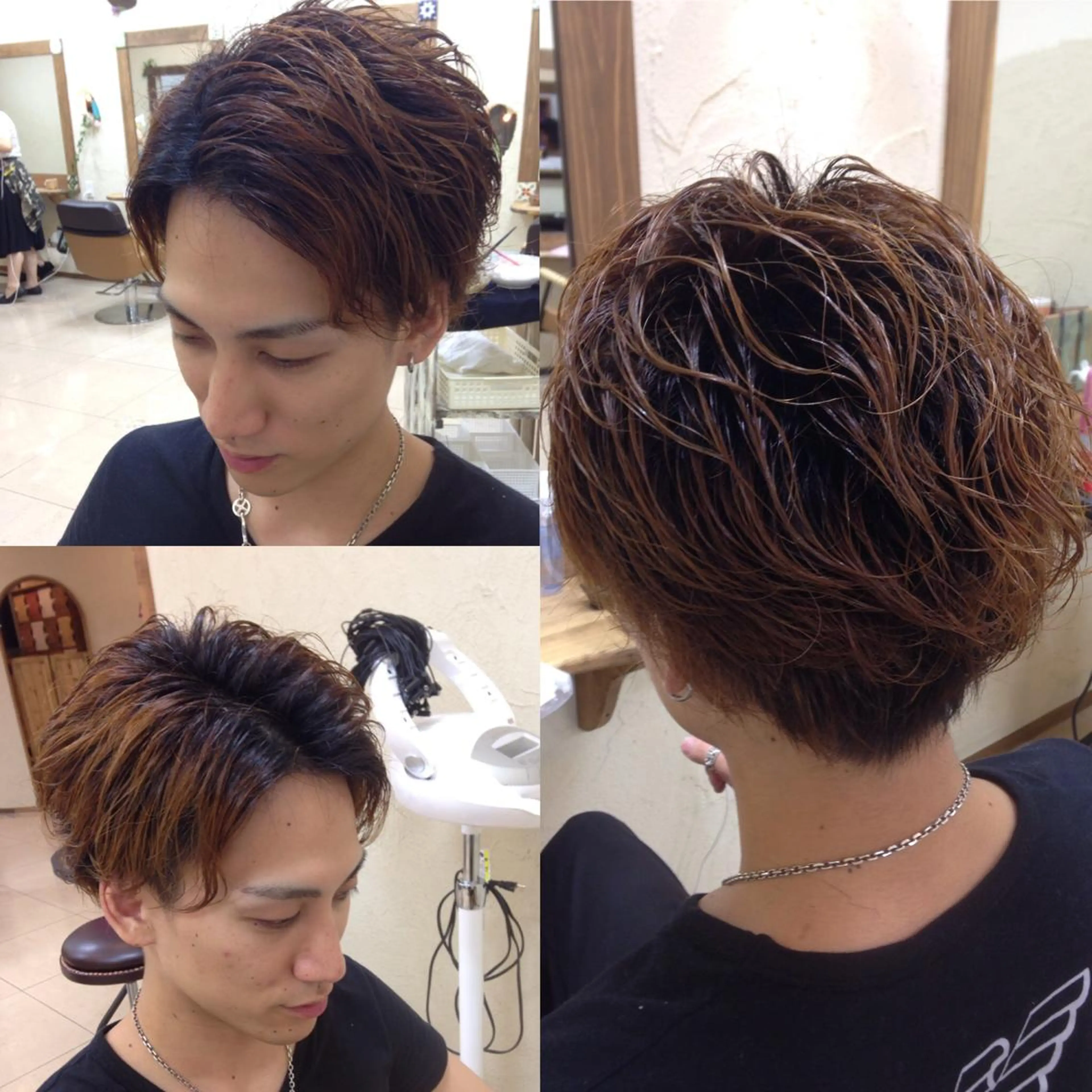 メンズ 飯盛 和樹のヘアスタイル