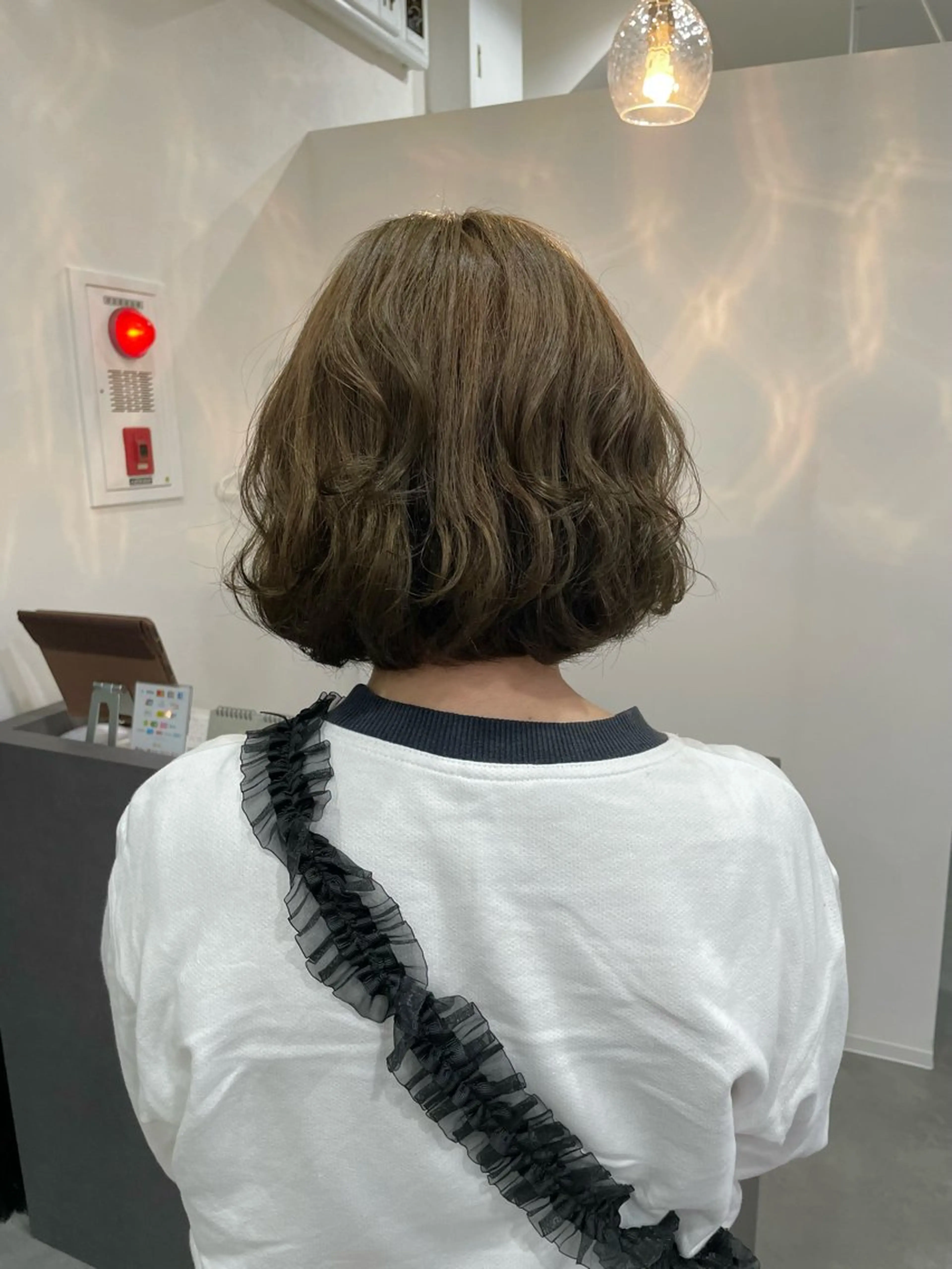 ショート カラー uru"所属・uru" すずきさゆりのヘアスタイル