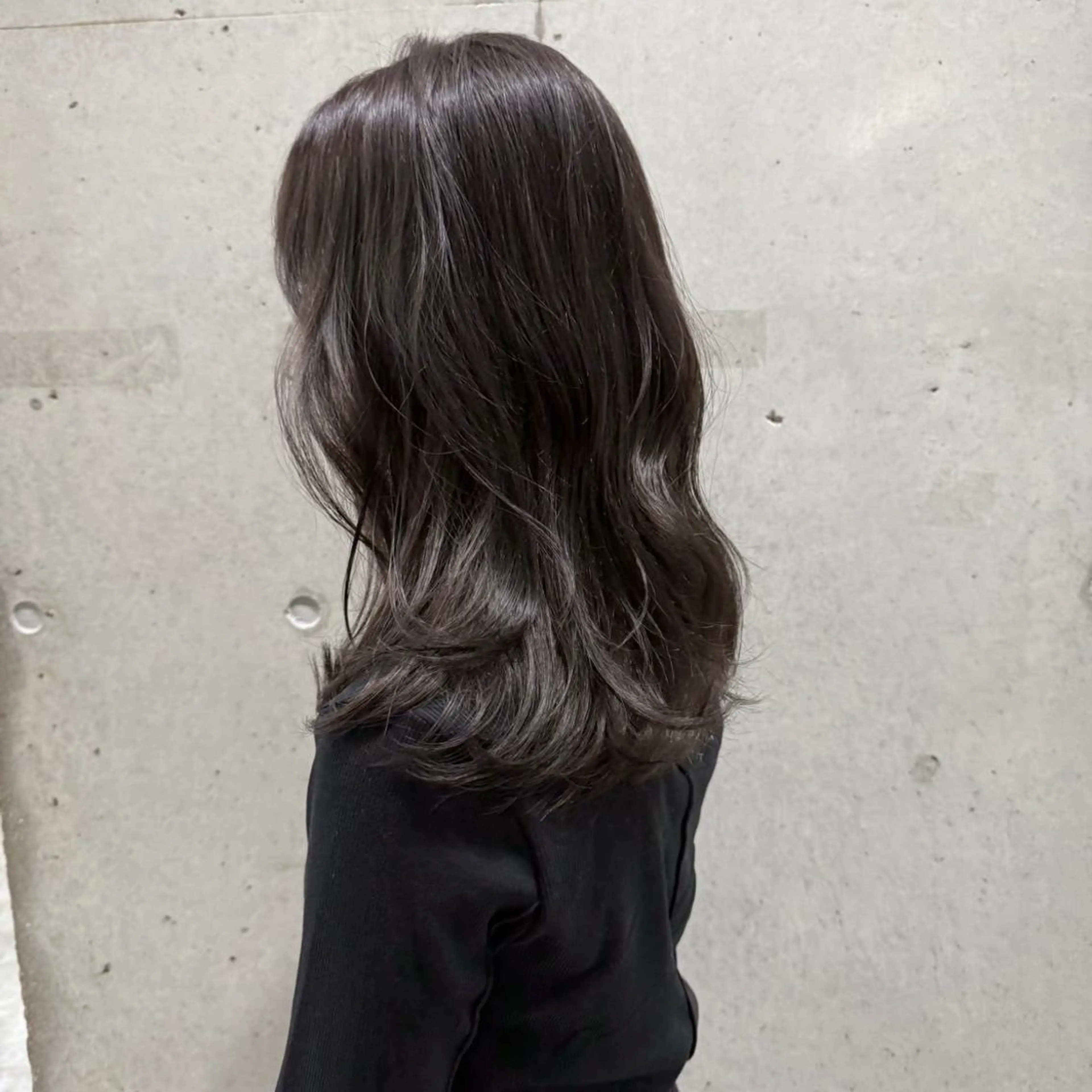 カラー ミディアム 透明感カラー グレージュ ヘアカラー トリートメント 韓国ヘア♡🇰🇷 暖色♡透明感カラー✨のヘアスタイル