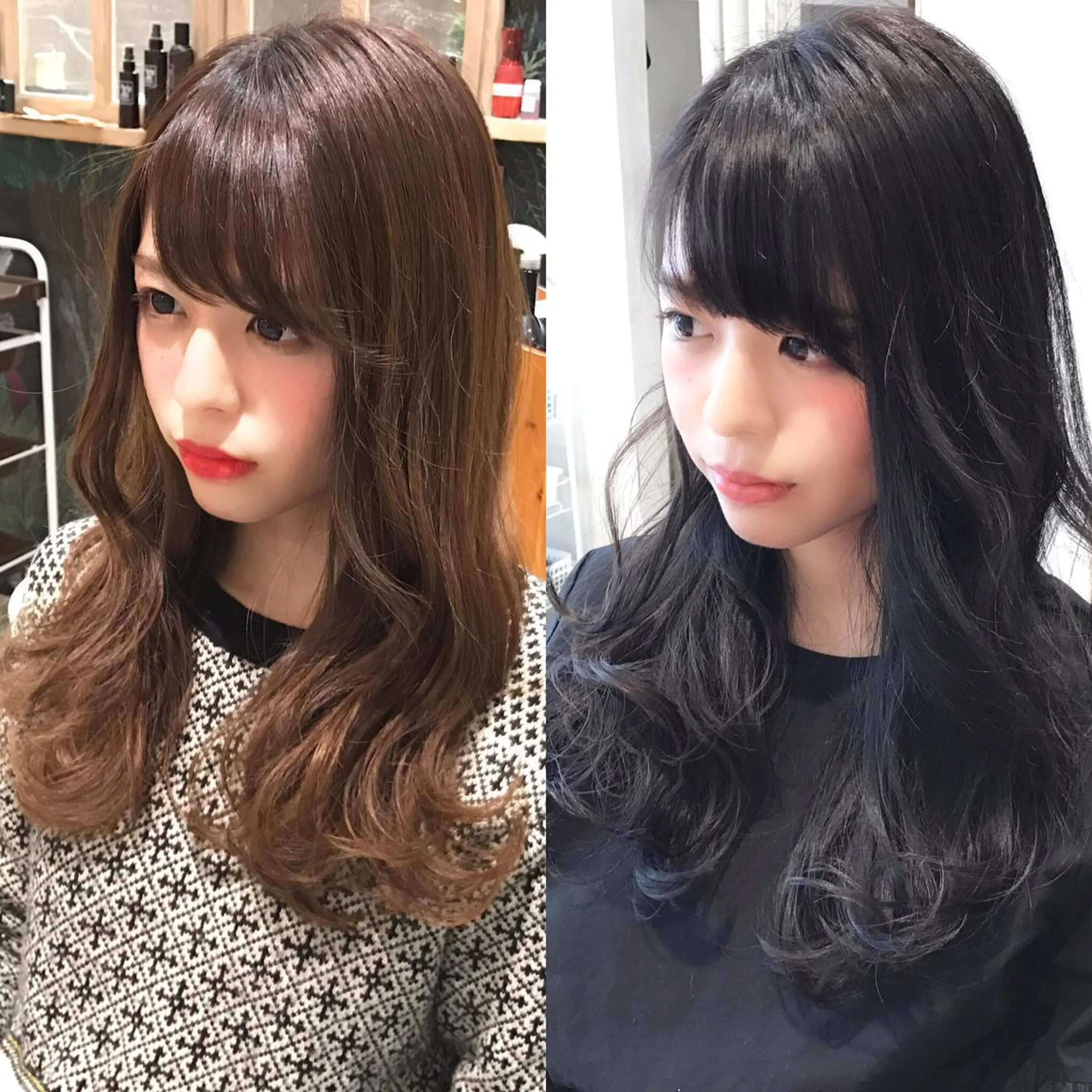 セミロング カラー メンズ指名多数!! SiLO 田島のヘアスタイル