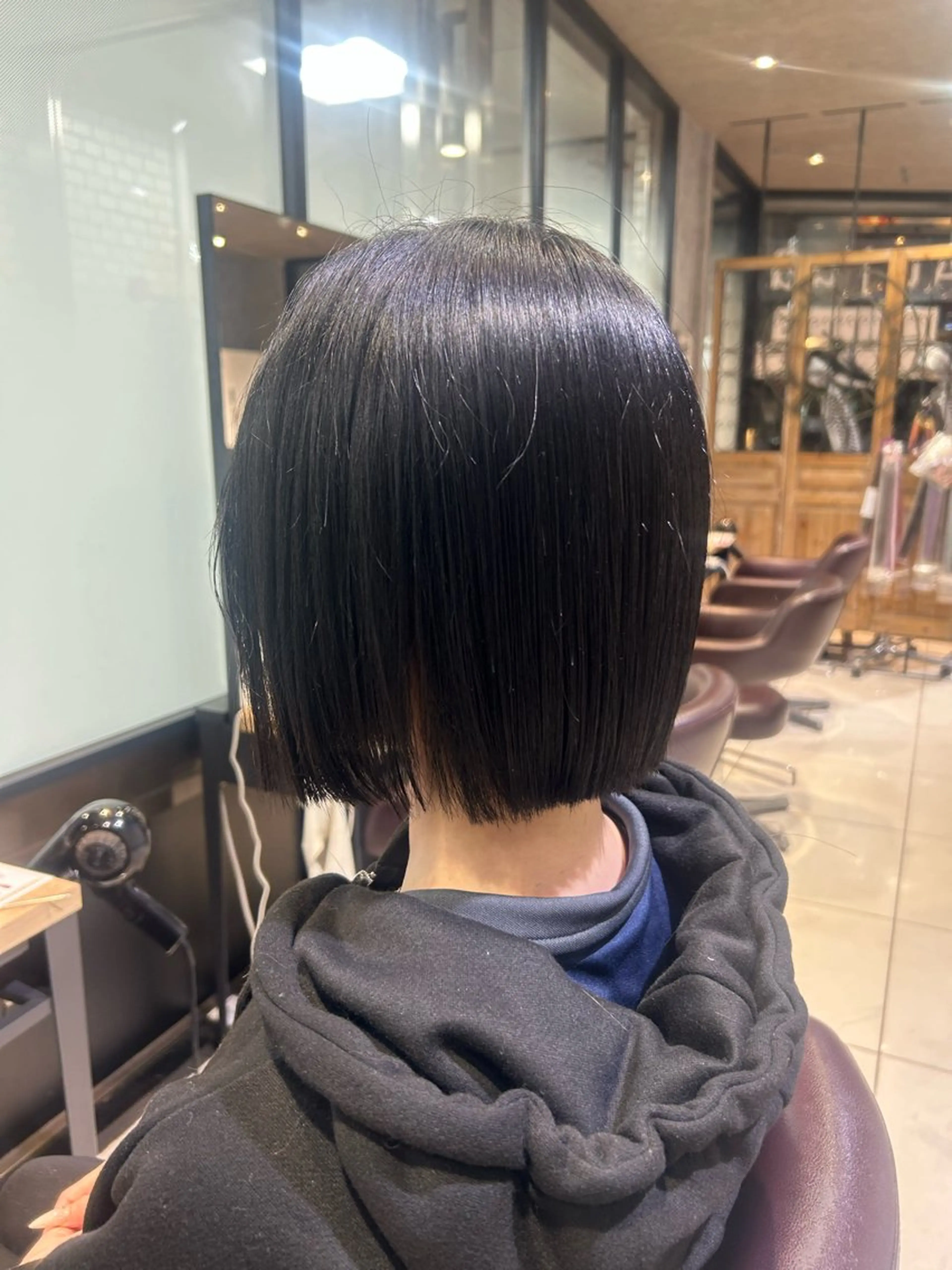 ショート 韓国風艶髪カラー× 束感まつ毛🎀miuのヘアスタイル