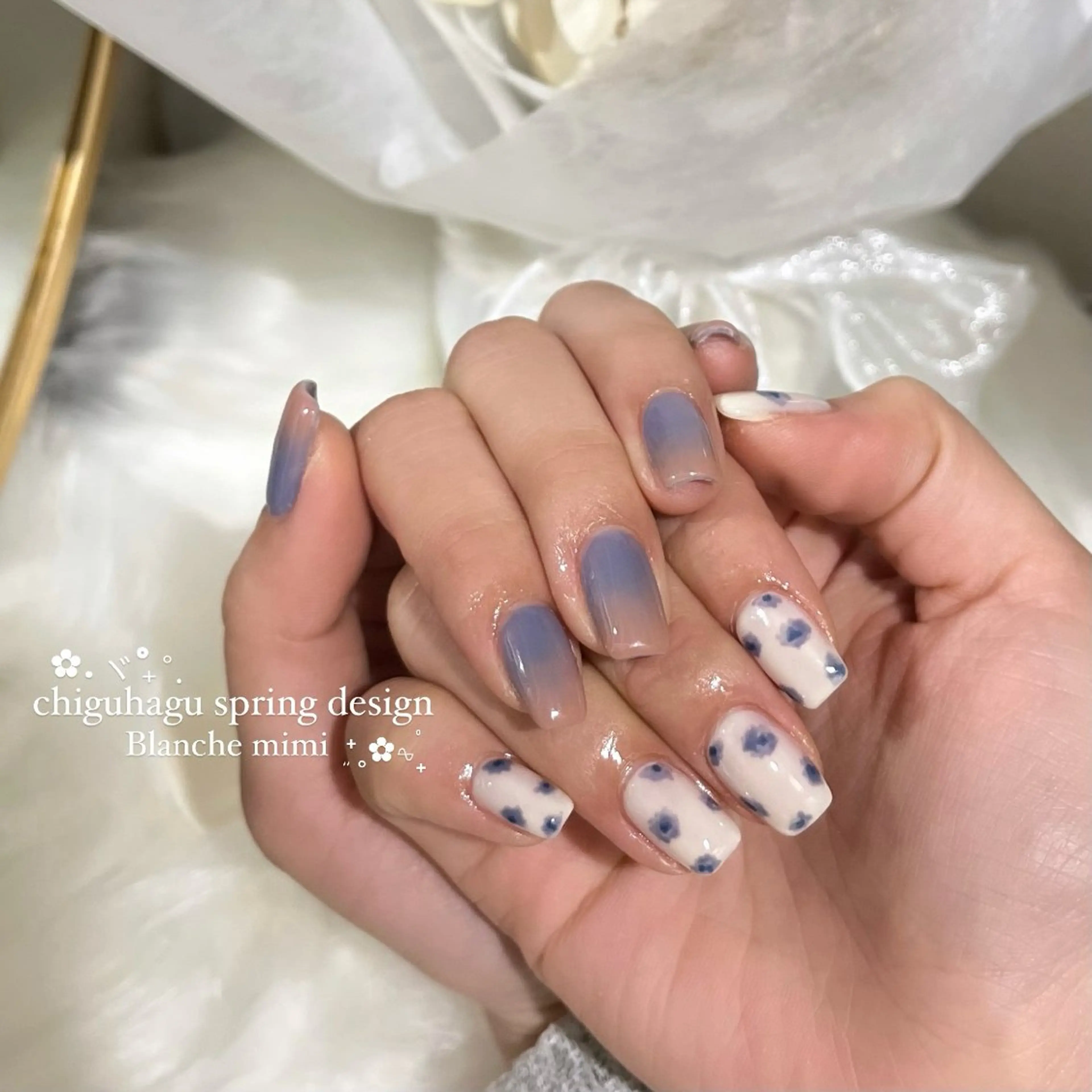 ネイル Blanche mimi.u_aのネイルデザイン
