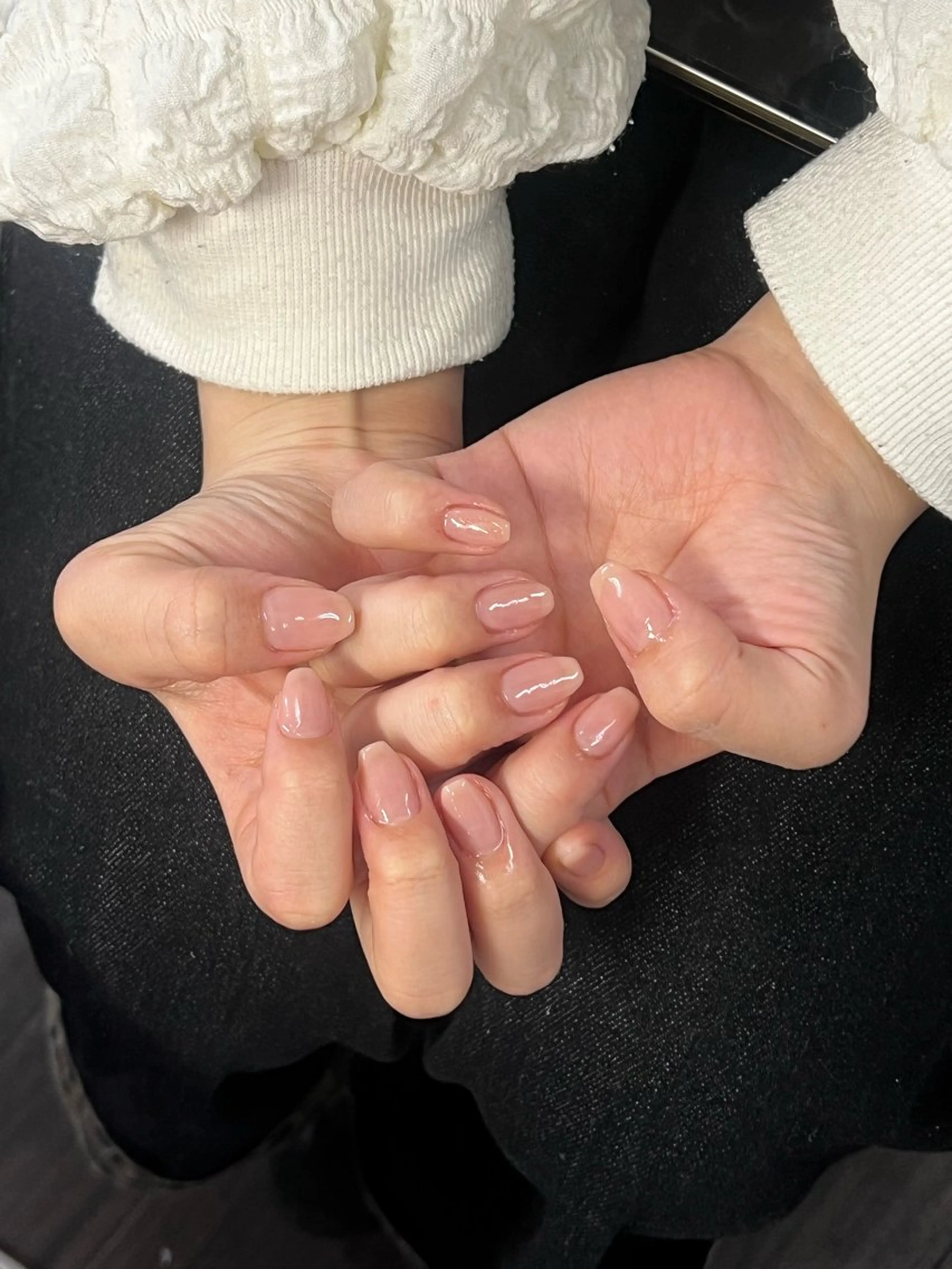 ネイル ワンカラーネイル ハンドネイル KITTY Mayuのネイルデザイン