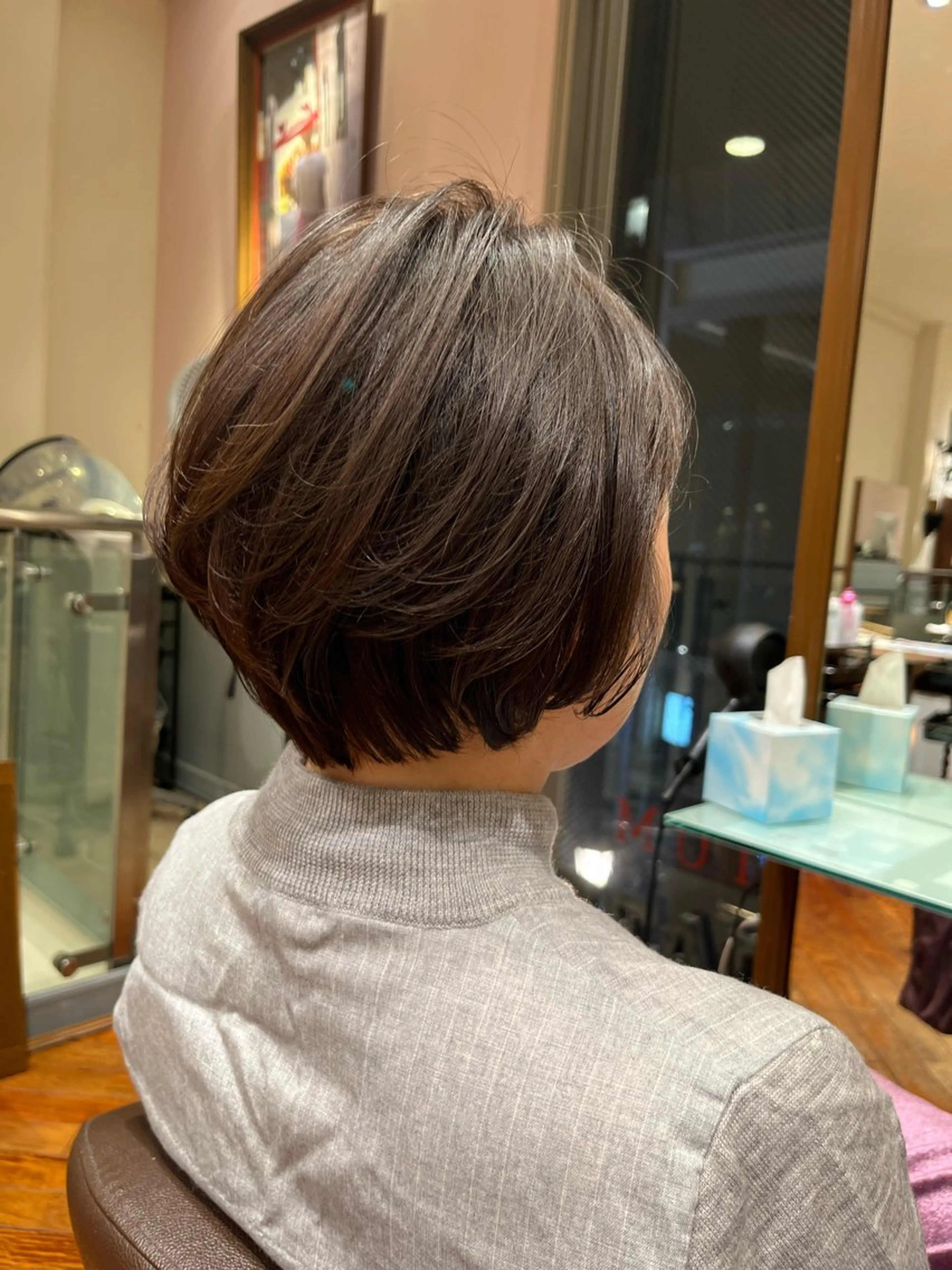 ショート ショートボブ ボブ ショートヘア ｼｮｰﾄｶｯﾄ 梅田 山下　すみれのヘアスタイル