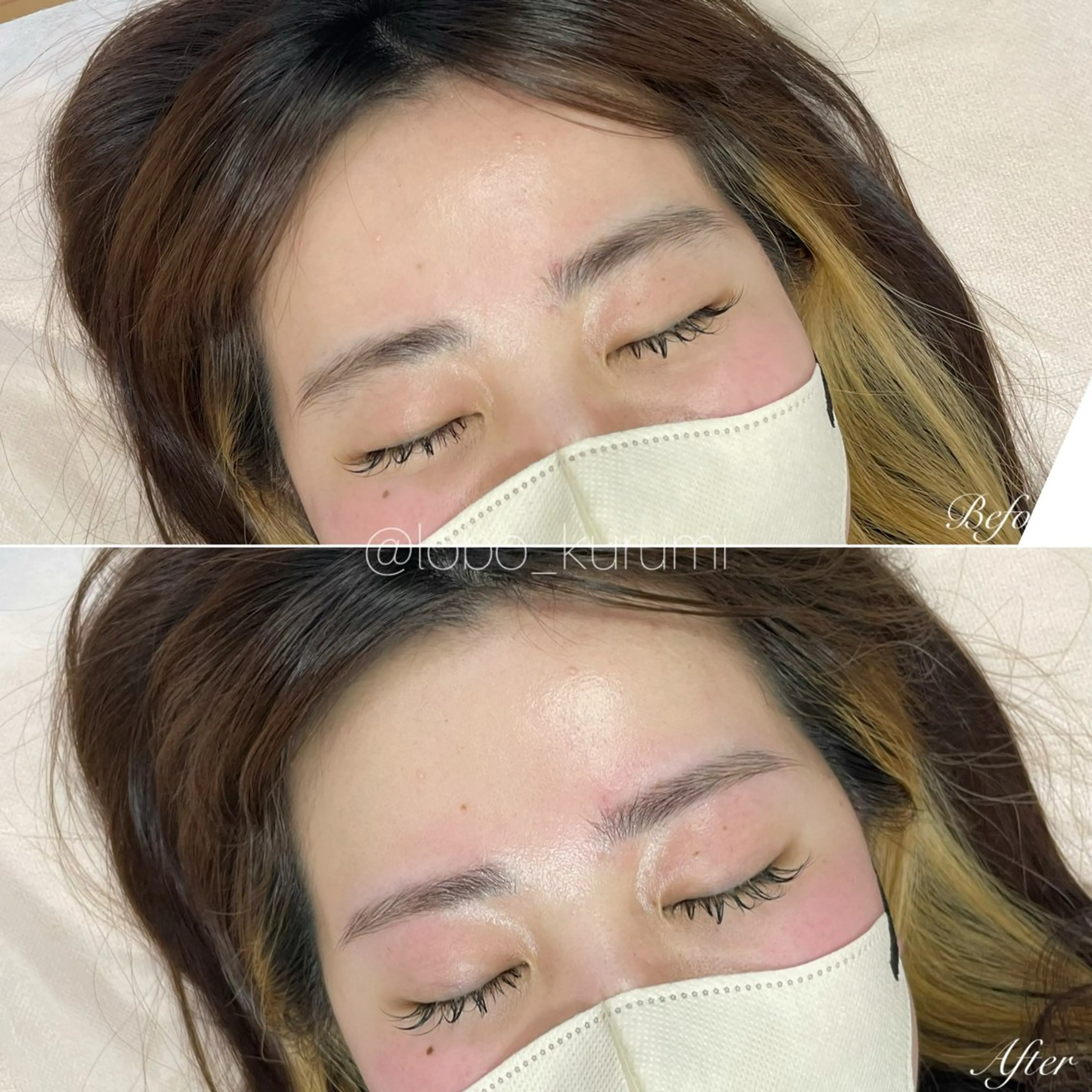 美眉スタイリング(ワックス) ※こちらのメニューは女性専用となります。の写真