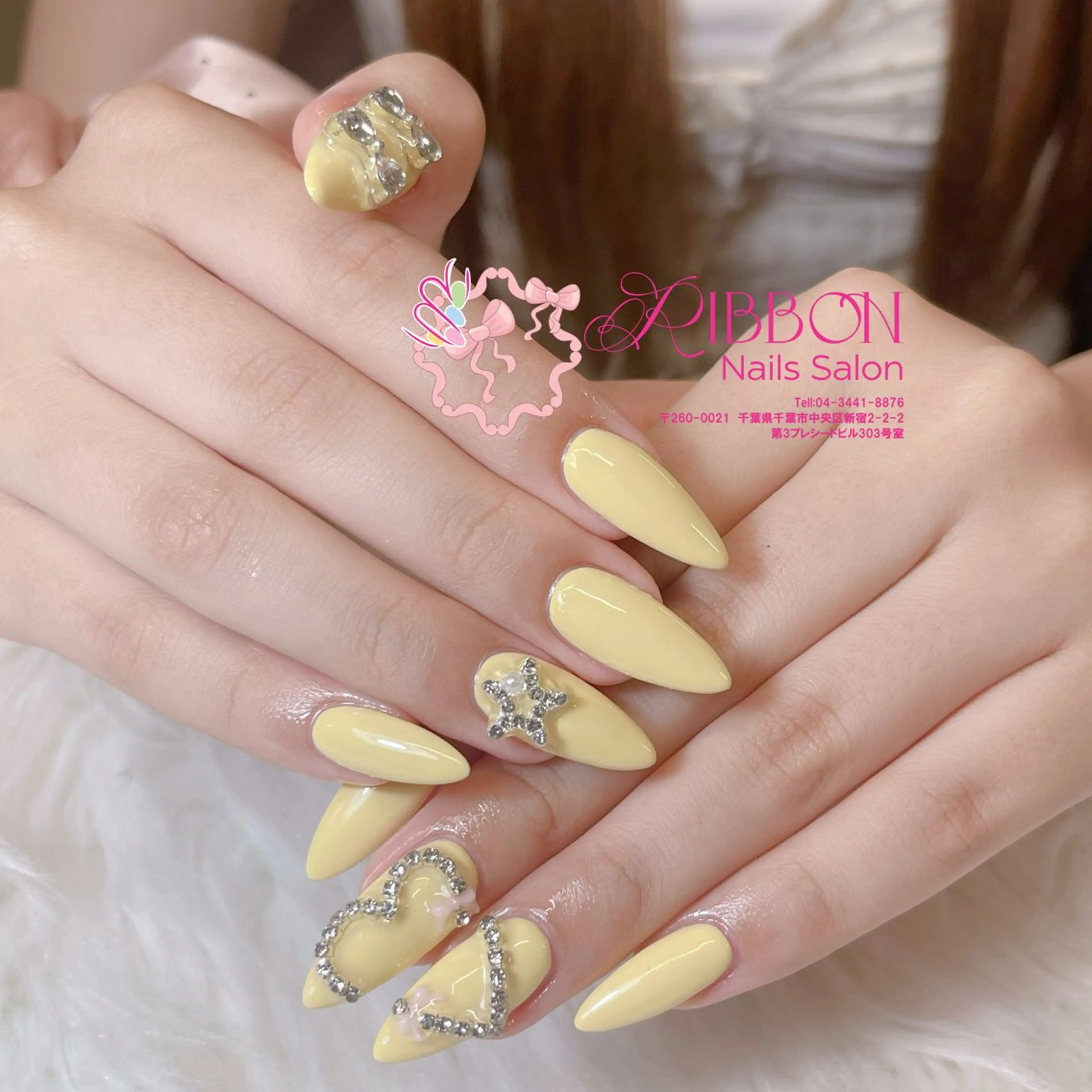ネイル フレンチネイル ジェルネイル マグネットネイル 持ち込み ニュアンスネイル ハンドネイル Ribbonnail salonのネイルデザイン