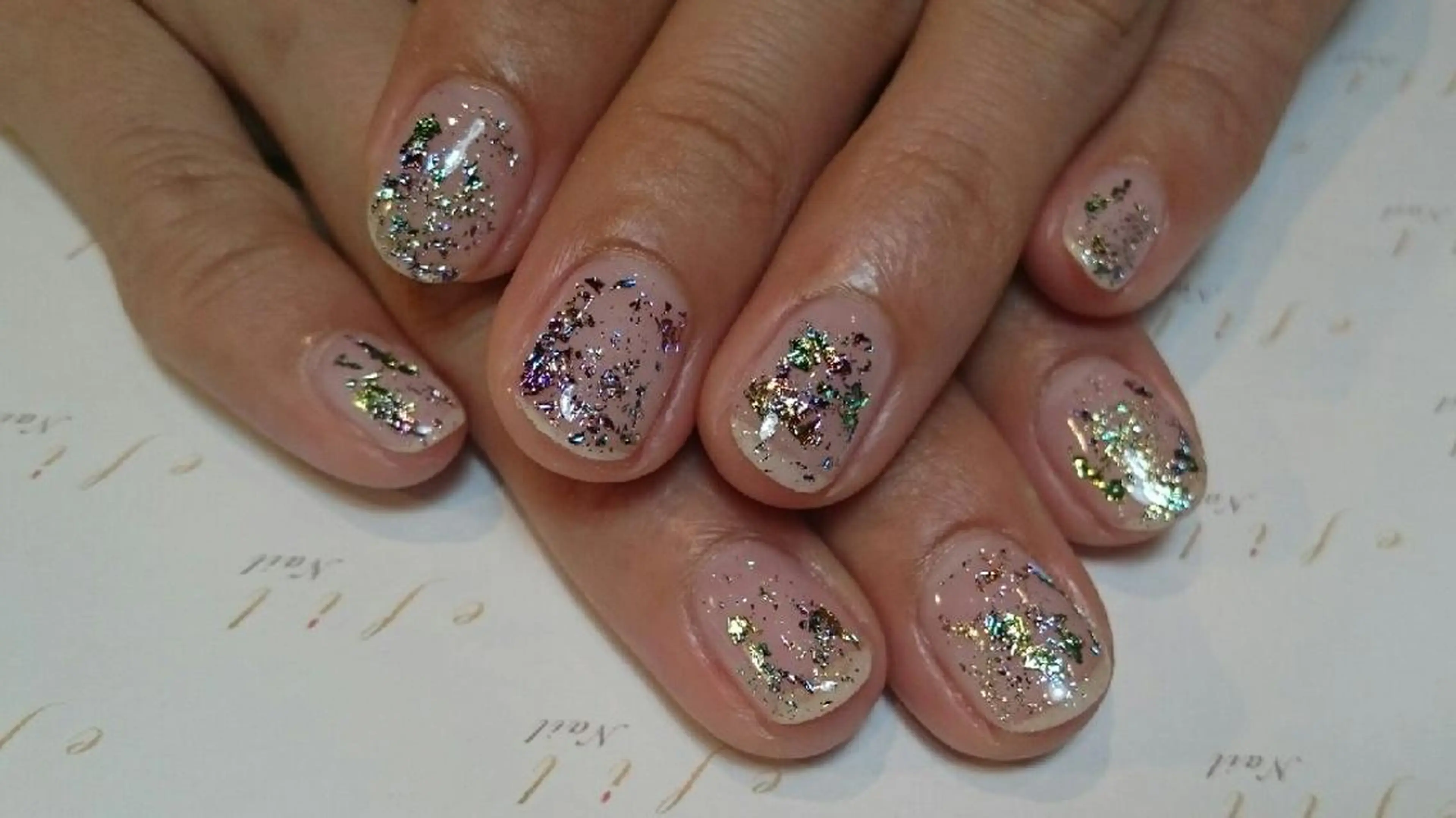 ネイル クリアネイル みー shakushiroのネイルデザイン