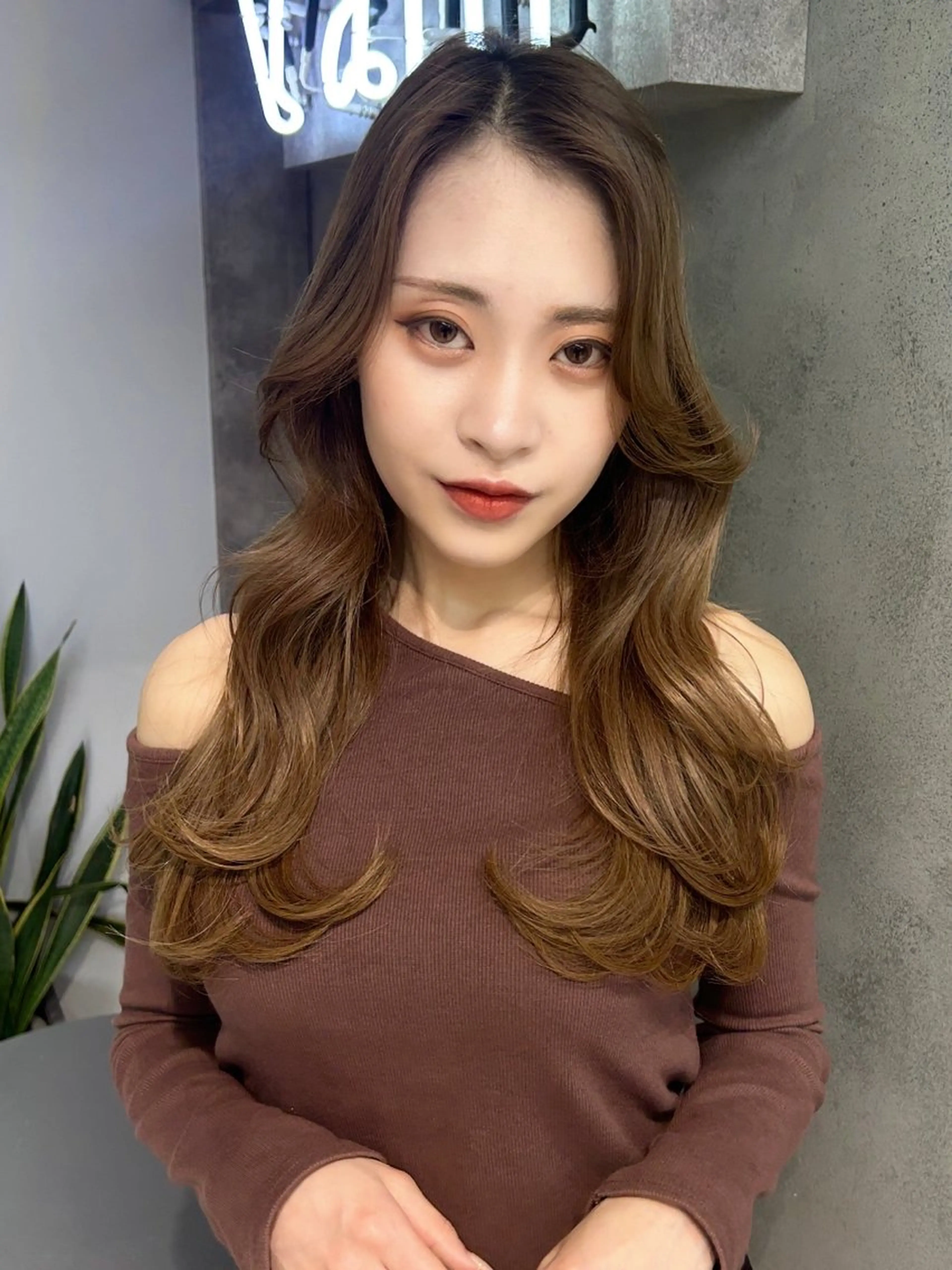 ロング くびれボブレイヤー 渋谷/kougaのヘアスタイル