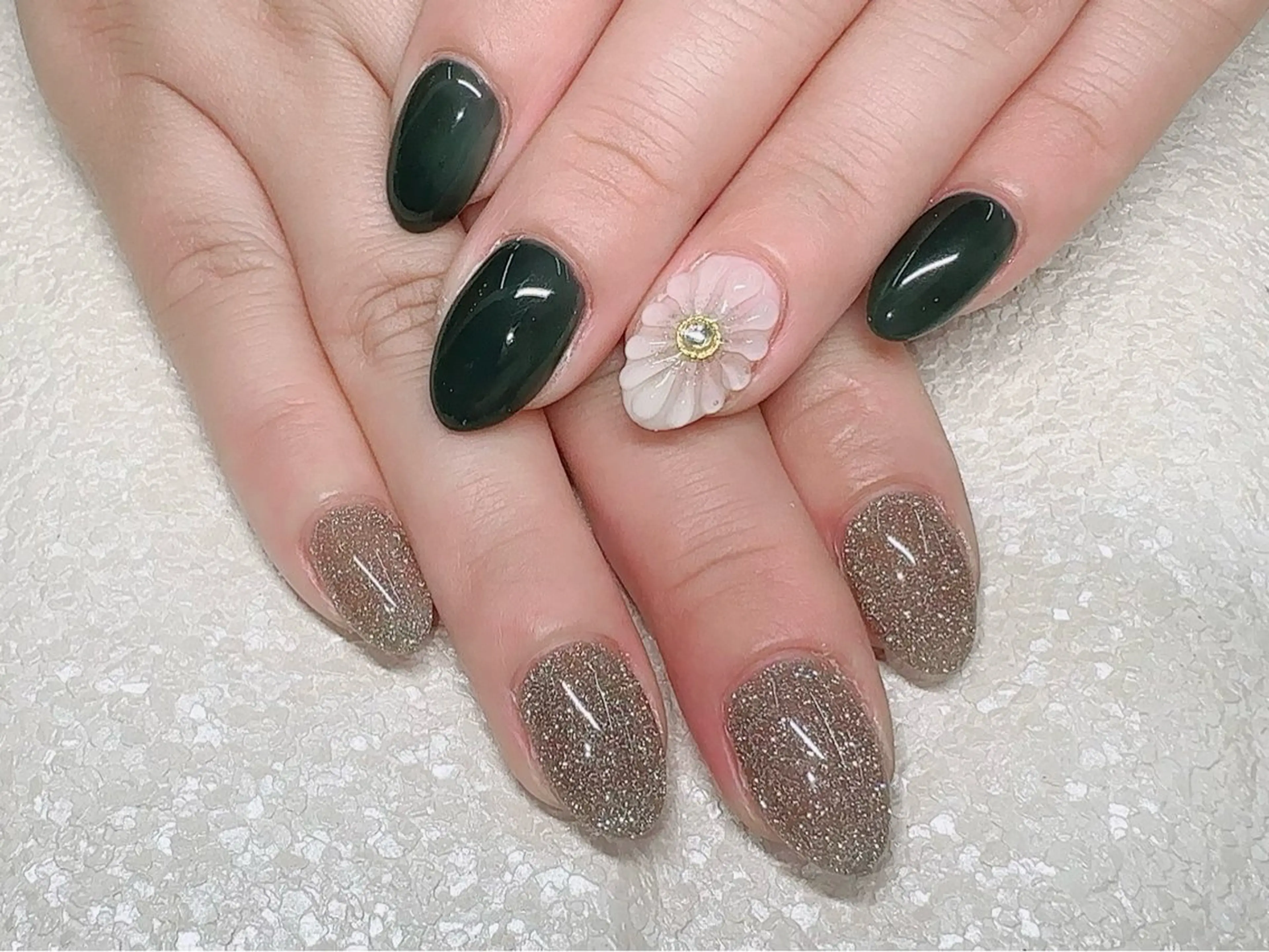 ネイル フラッシュネイル フラワーネイル ワンカラーネイル ぷっくりネイル 春ネイル ハンドネイル ハンドケア Muse nail USUIのネイルデザイン