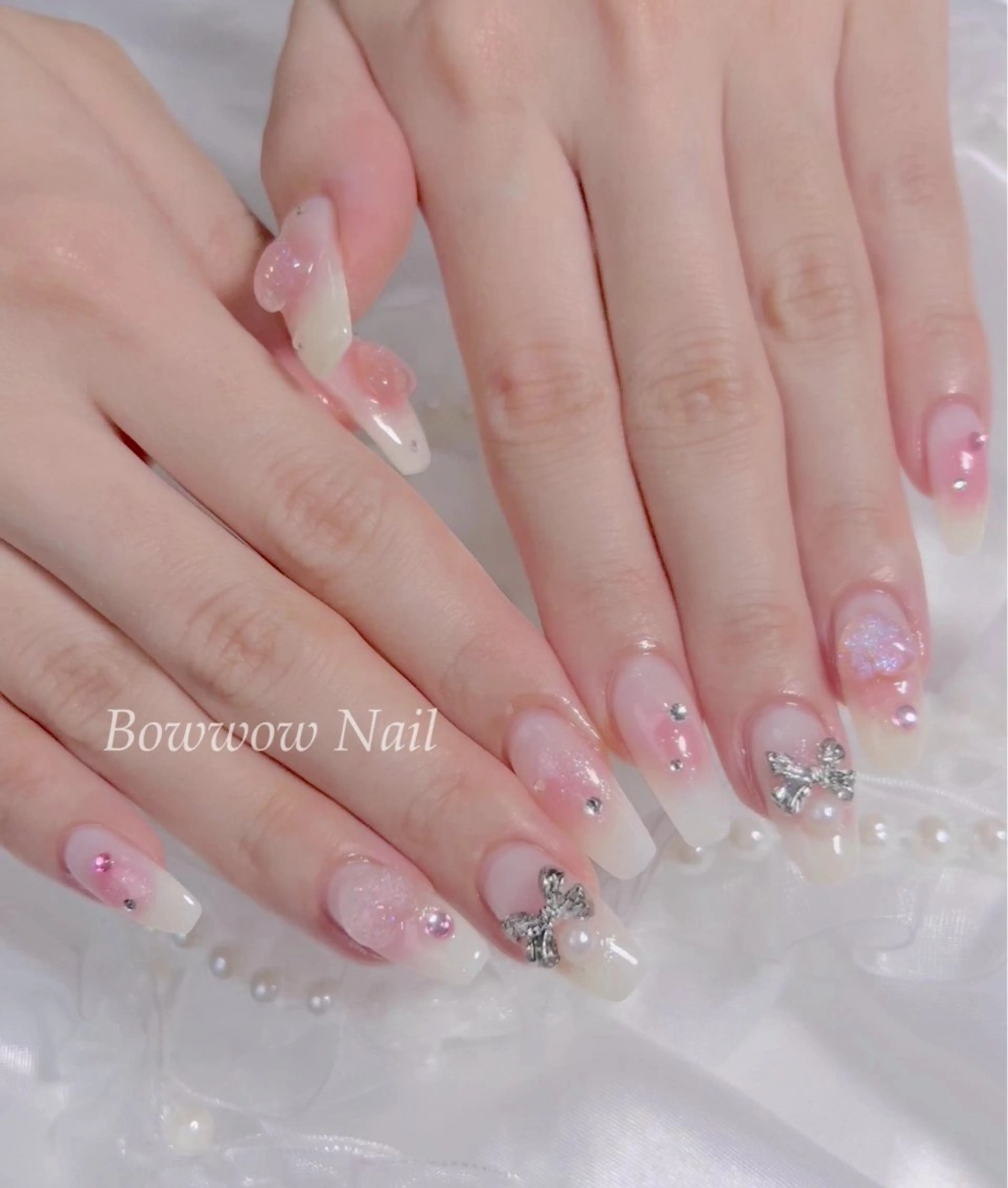 ネイル Bow wow Nail さや🧸のネイルデザイン