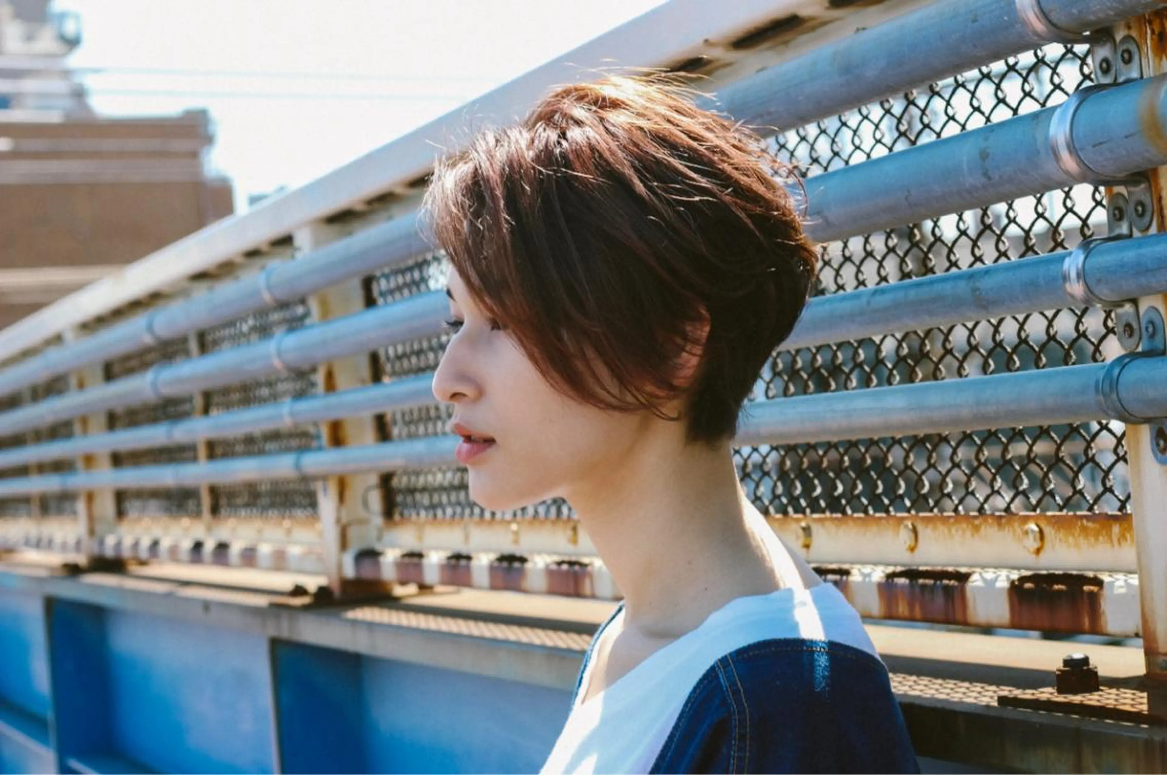 ショート カラー ヘアアレンジ ハンサムショート ショートヘア HAIR STUDIO buzz所属・金子 富士のヘアスタイル