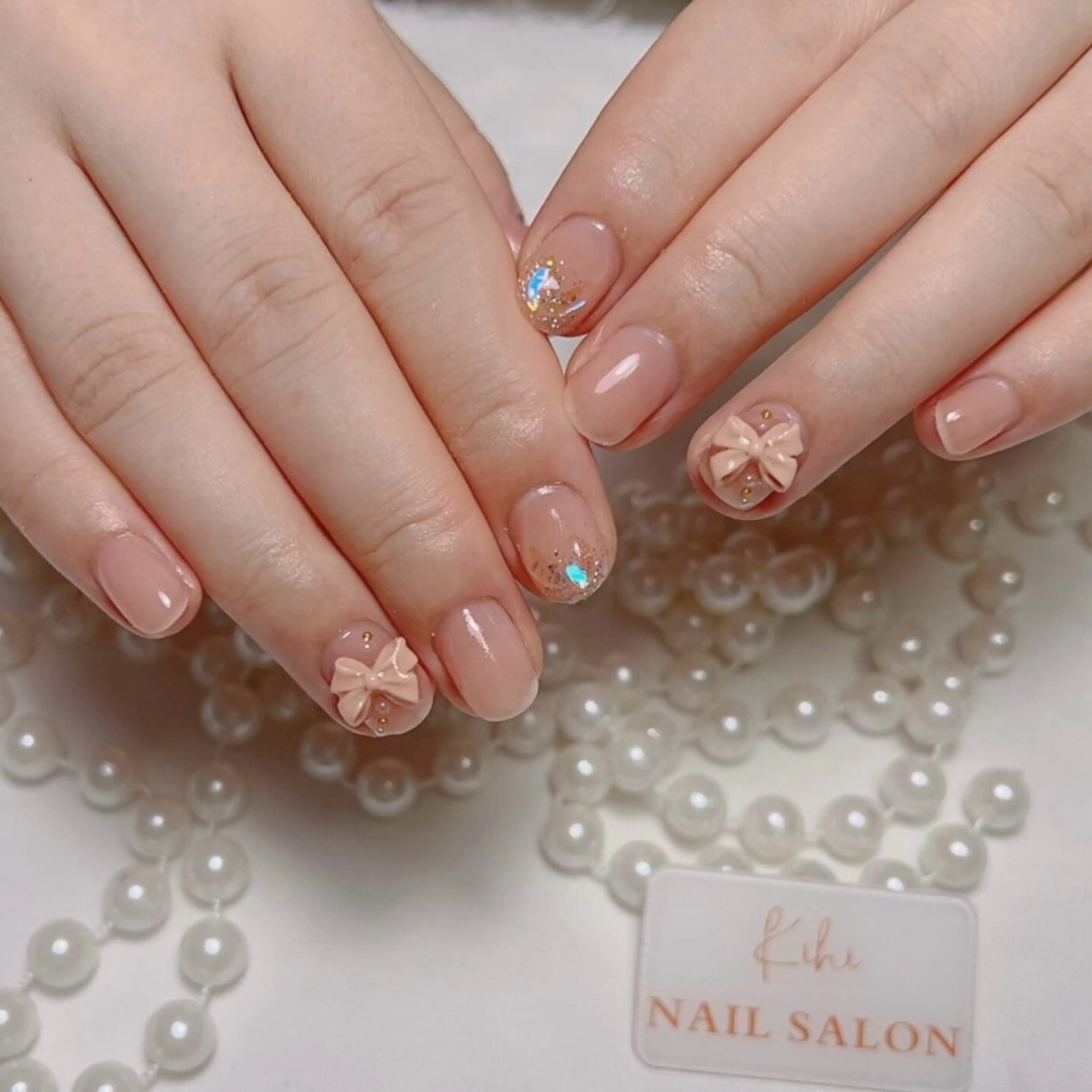 ネイル アートネイル フレンチネイル ジェルネイル グラデーション 韓国ネイル ハンドネイル 💕鈴木ユリ パラジェル/オフ無料のネイルデザイン