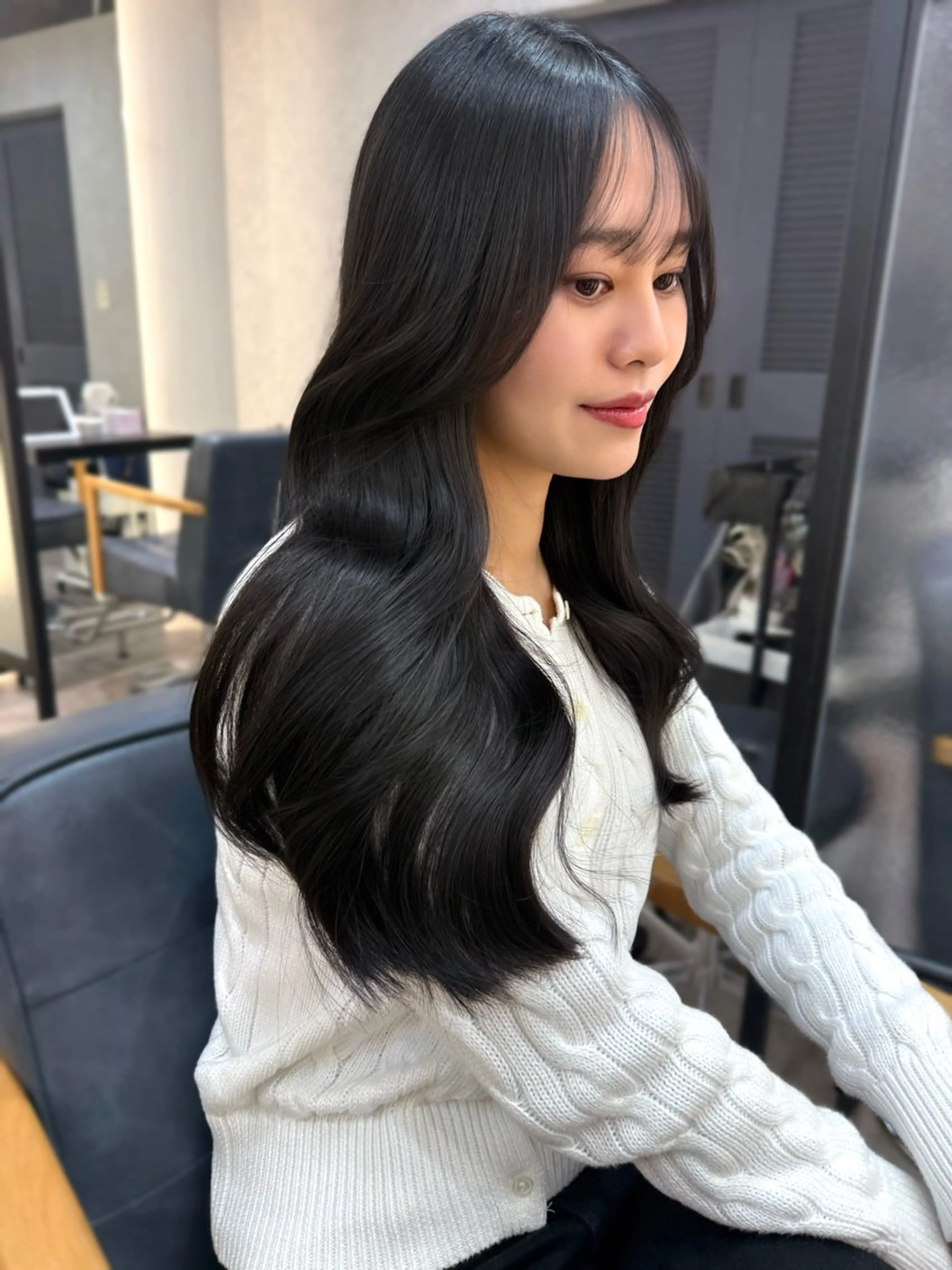 【ミニモ特別価格✨】カット+韓国風デジタルパーマパーマ💓の写真