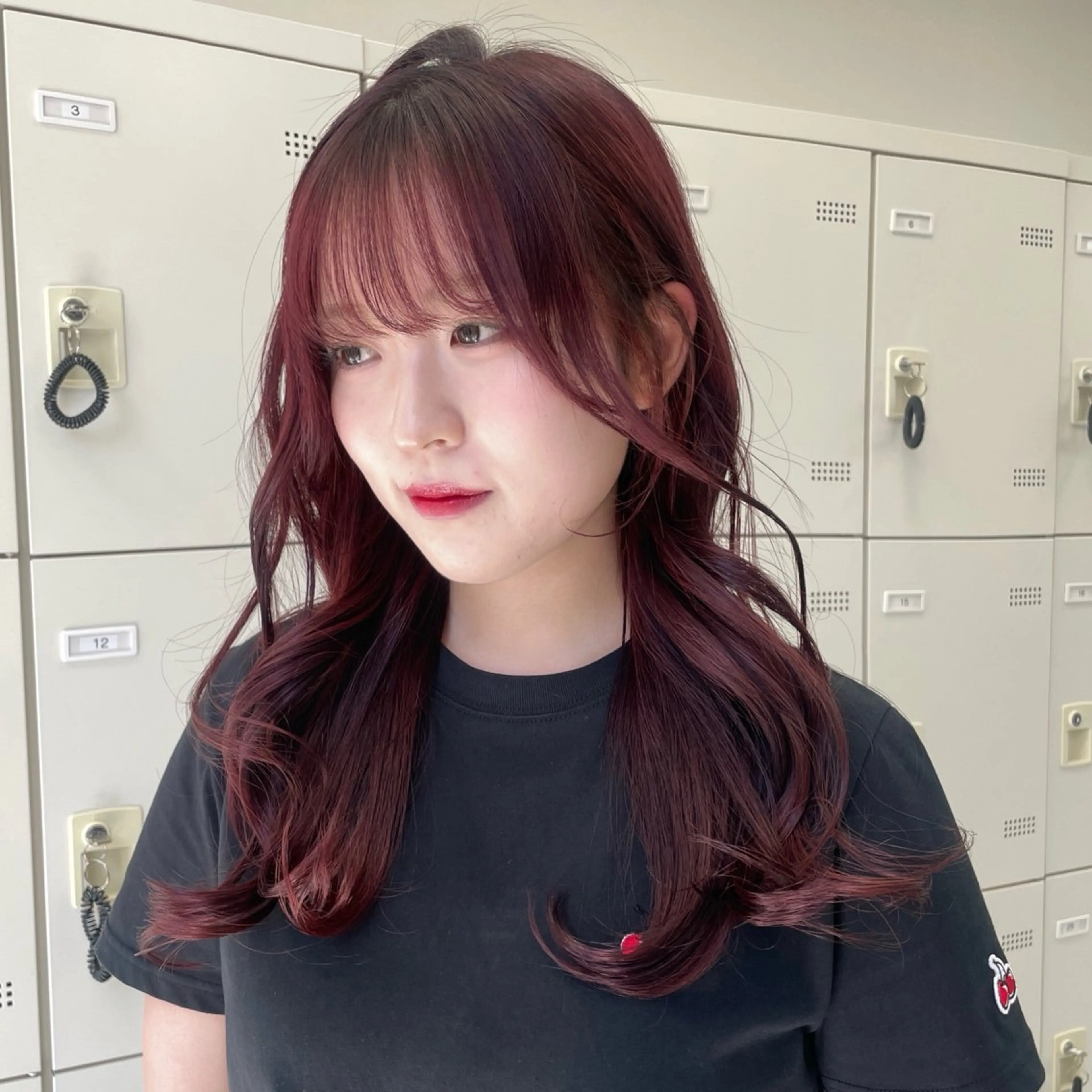 セミロング MOE 福岡韓国ヘア✧︎のヘアスタイル