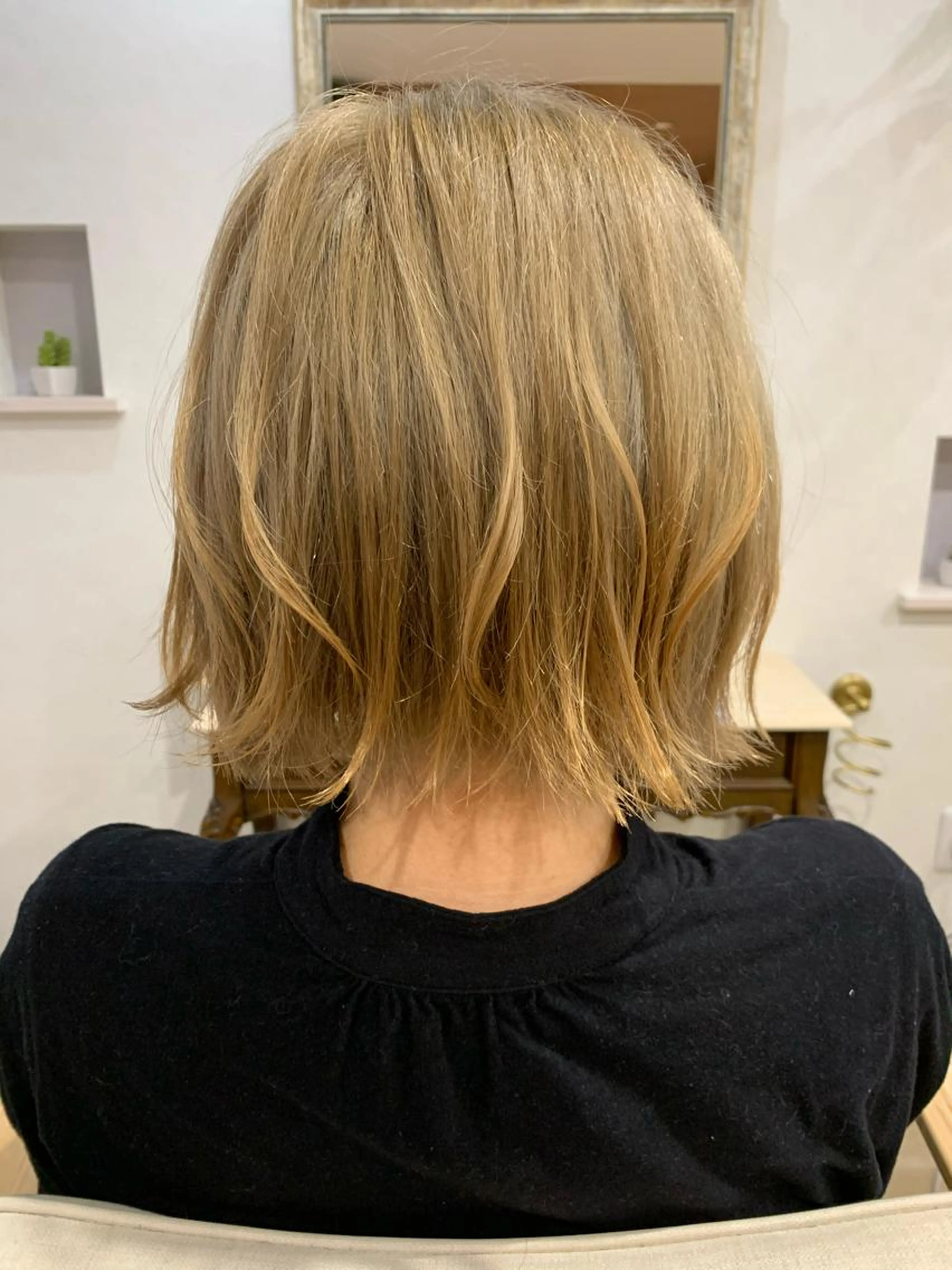 カラー＋トリートメントの写真