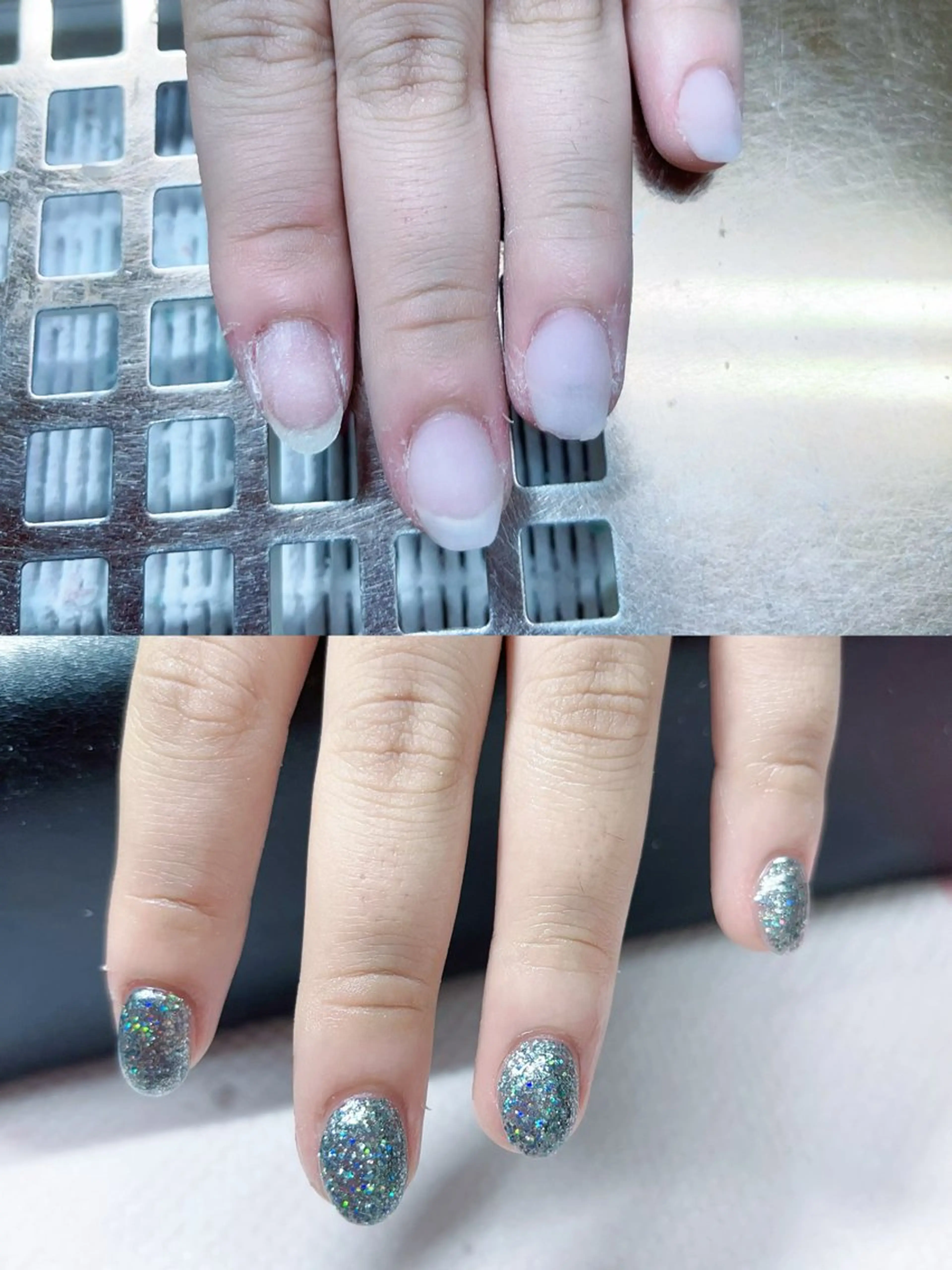 ネイル ゴージャス ハート キラキラネイル 大理石ネイル(マーブル) ワンカラーネイル ハンドネイル MoonNail ユリ🌸のネイルデザイン