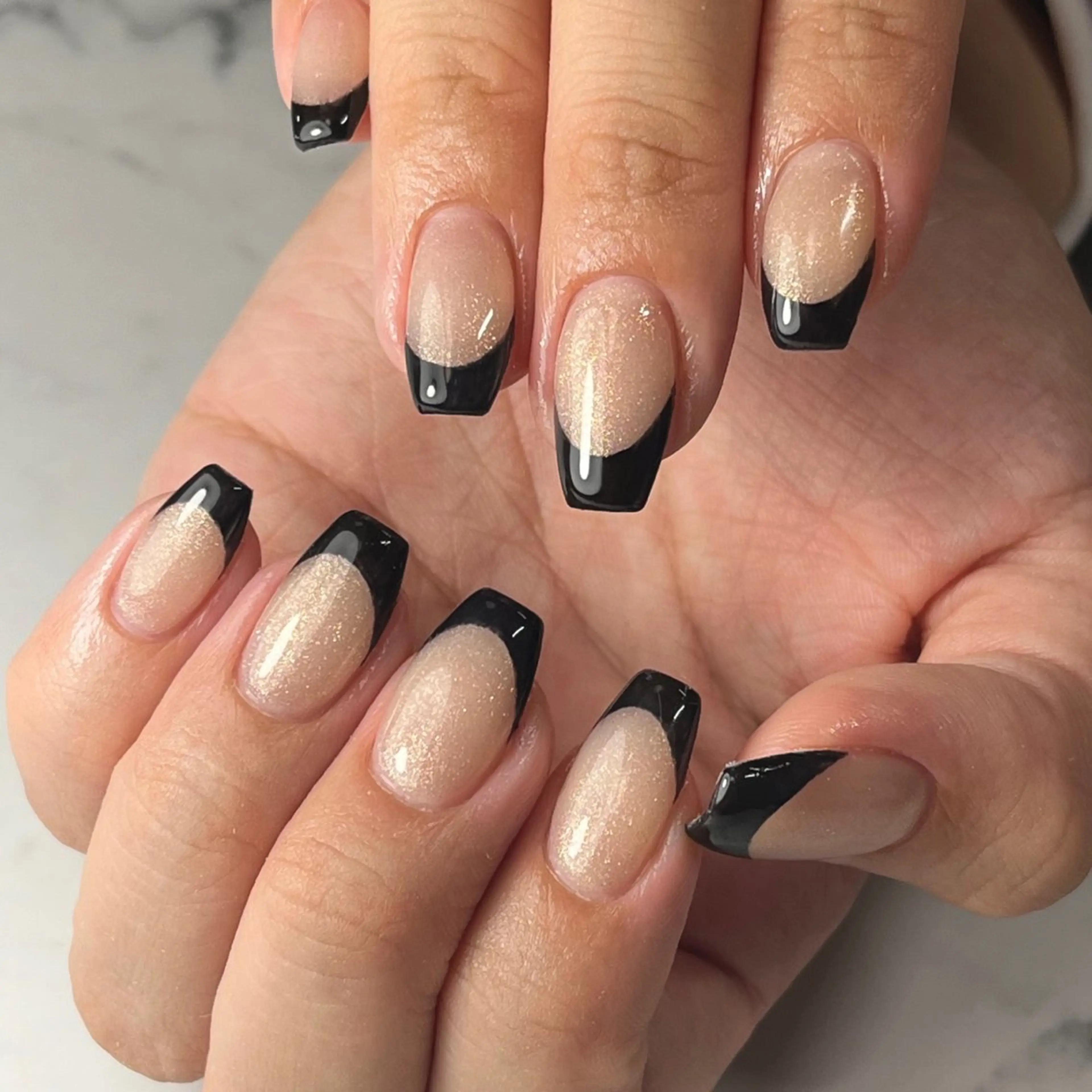 ネイル フレンチネイル ワンカラーネイル シンプルネイル スクエアネイル ハンドネイル NAIL NOWのネイルデザイン