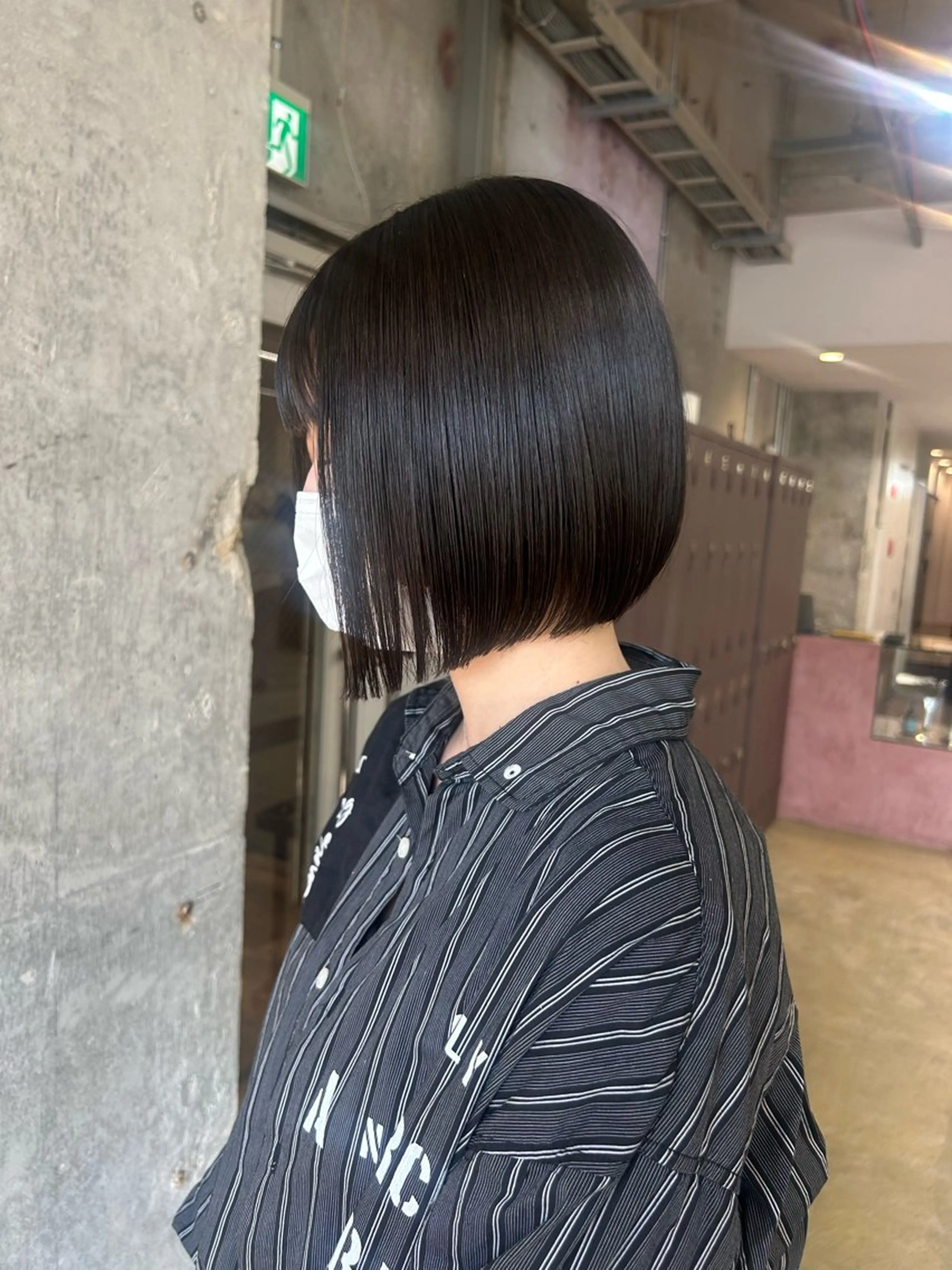 ミディアム 伊藤ほのか/パーマ /酸性ストレートのヘアスタイル