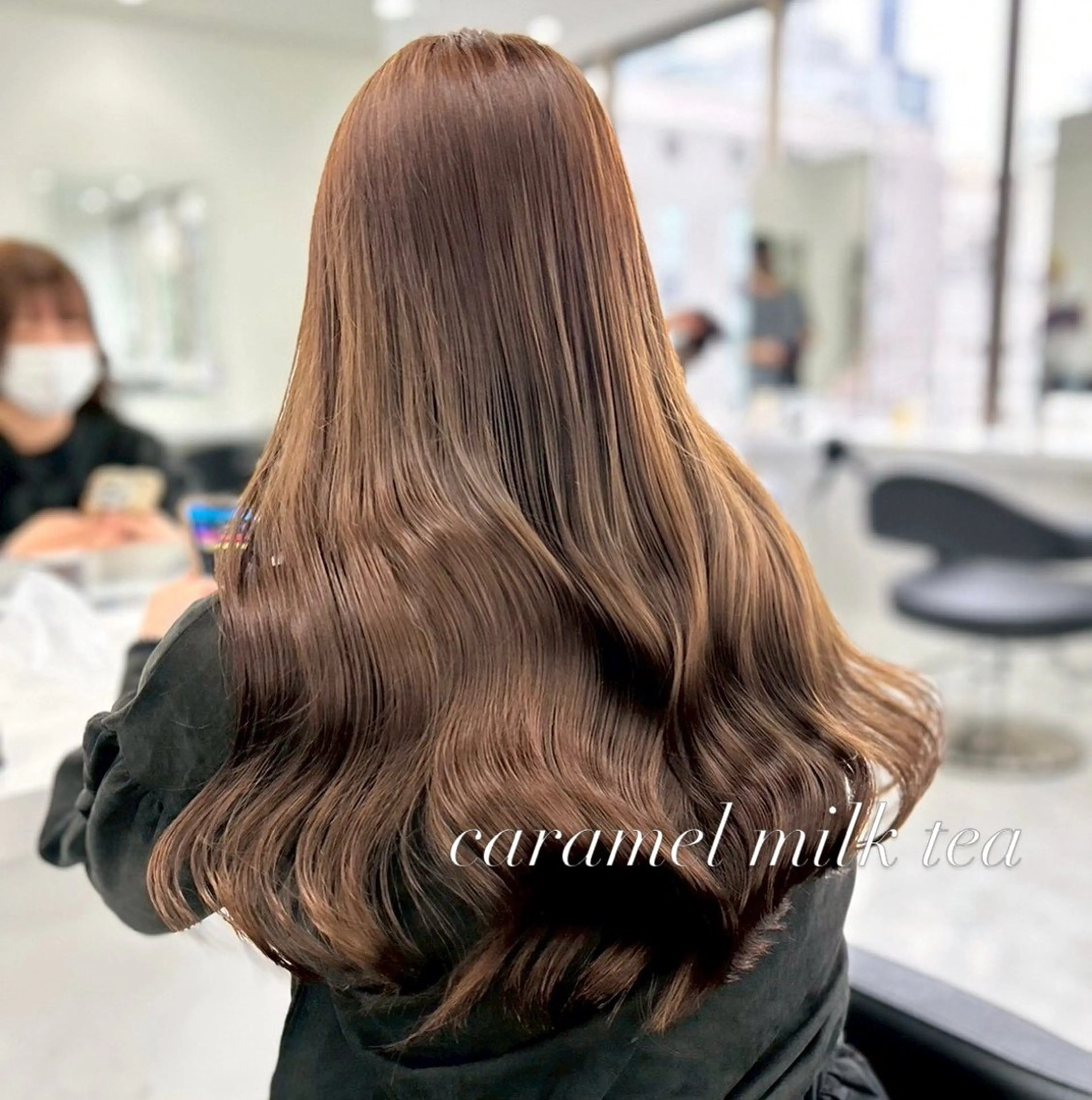 ロング カラー ヘアアレンジ 🦋艶出しワンカラー 🦋MASAKIのヘアスタイル
